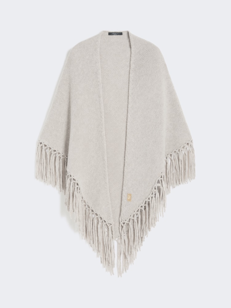 Wool shawl with fringes - Weekend