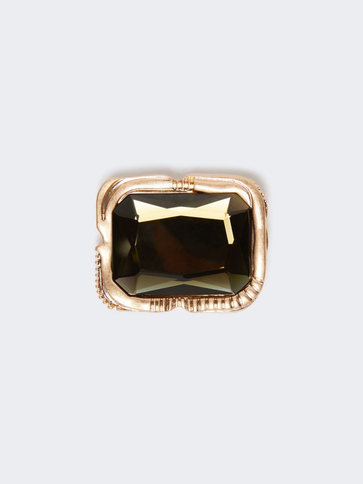 Metal brooch - GOLD - Weekend