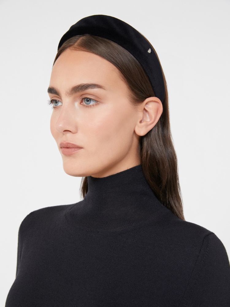 Velvet hairband - BLACK - Weekend - 2