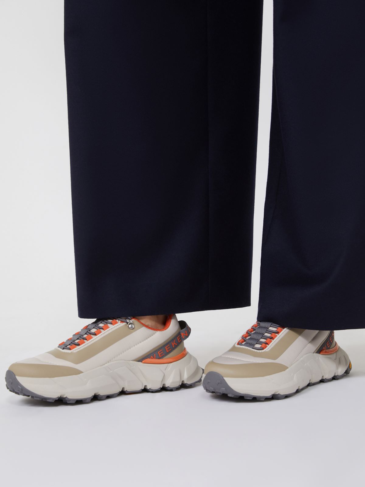Technical mesh trainers - BEIGE - Weekend - 8