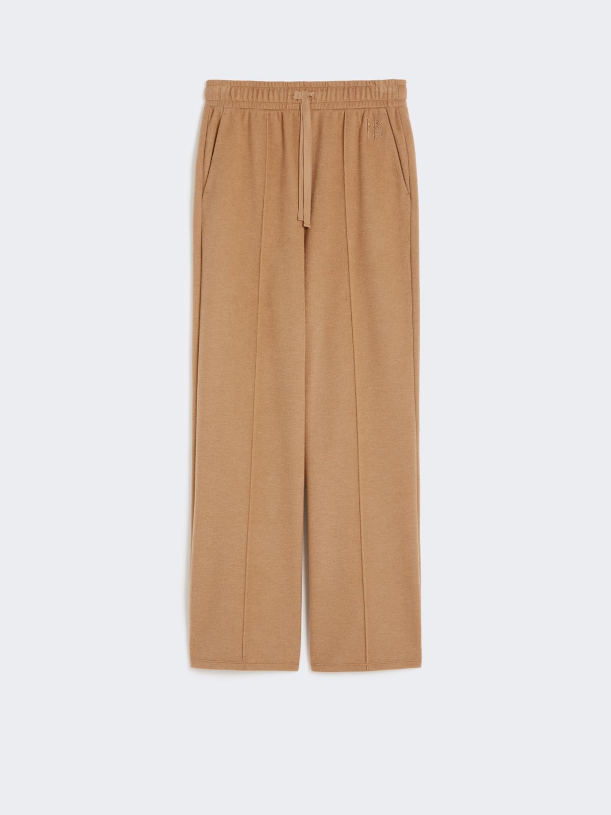Drap-effect jersey trousers - CAMEL - Weekend - 5