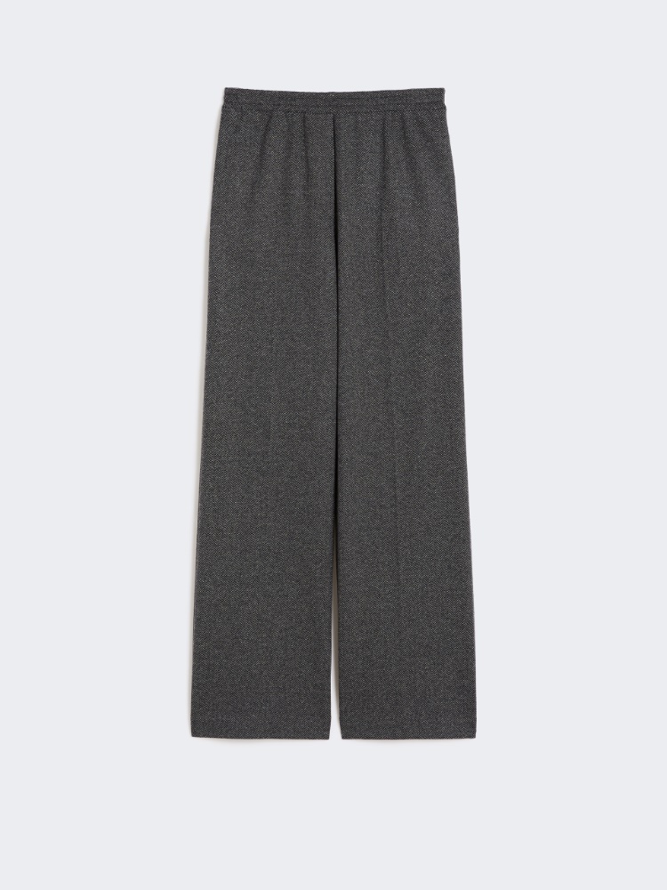 Jacquard jersey trousers - MEDIUM GREY - Weekend - 2