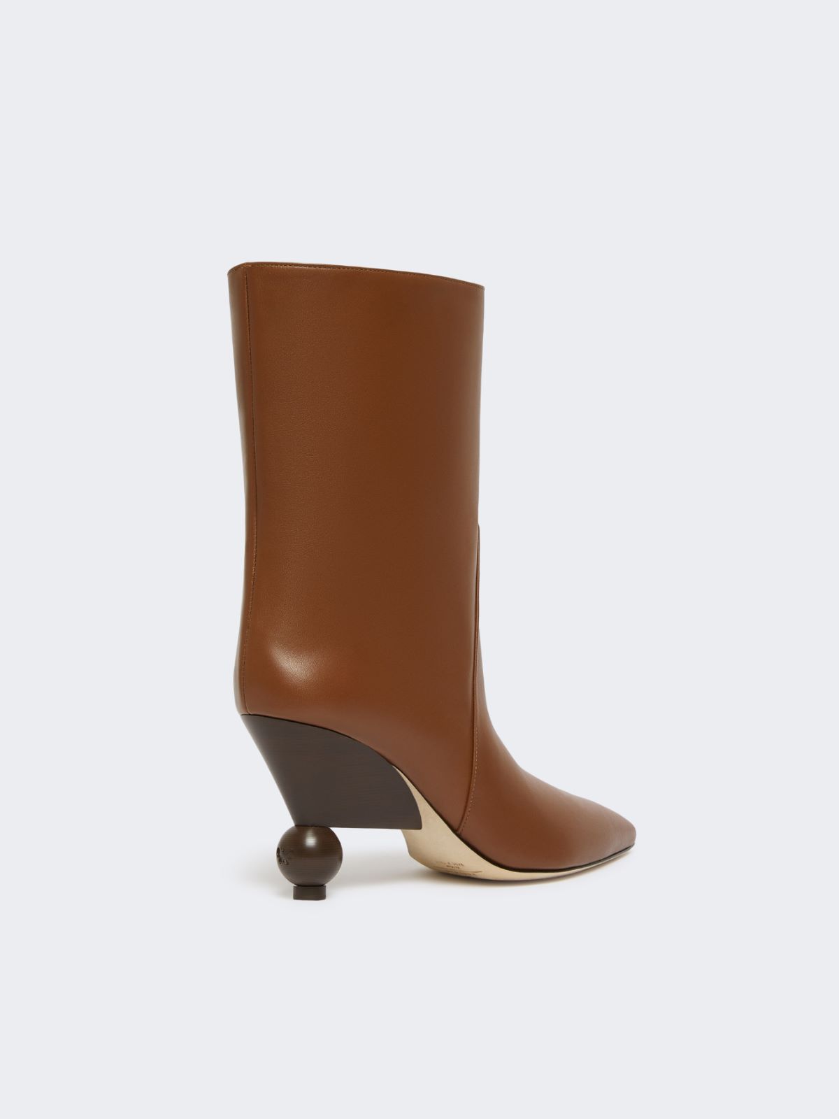 Patent leatherankle boots - TOBACCO - Weekend - 3