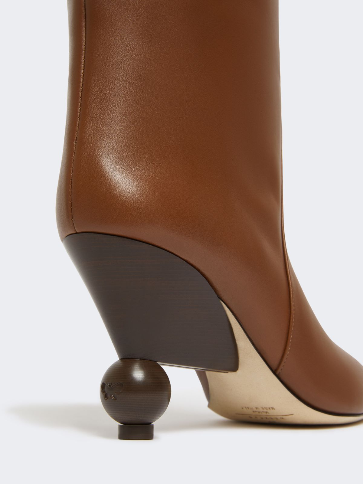 Patent leatherankle boots - TOBACCO - Weekend - 5