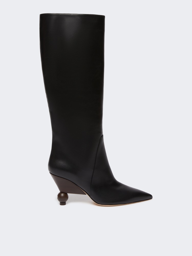 Patent leather boots - BLACK - Weekend