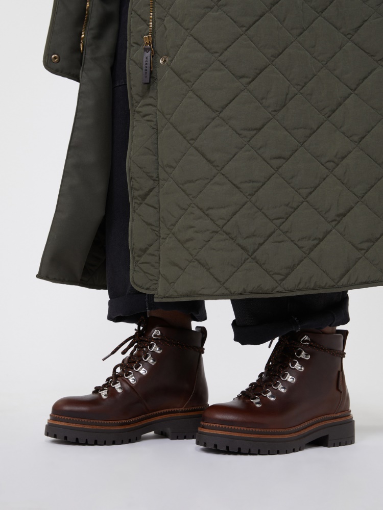 Leather hiking boots - TOBACCO - Weekend Max Mara - 2