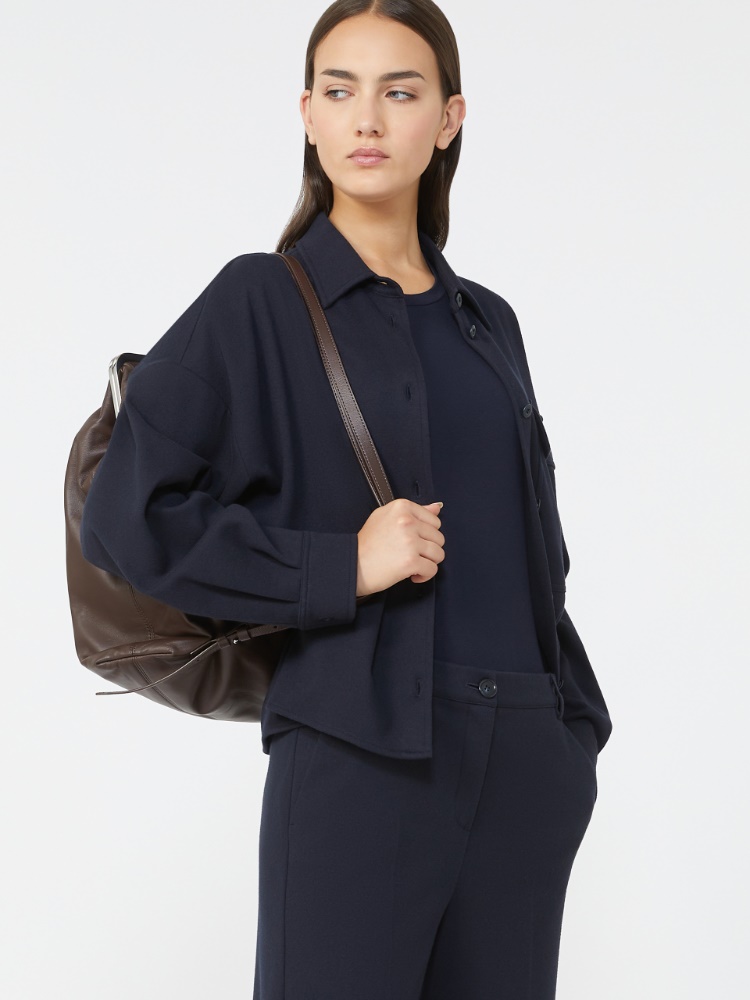 Flannel jersey jacket - NAVY - Weekend