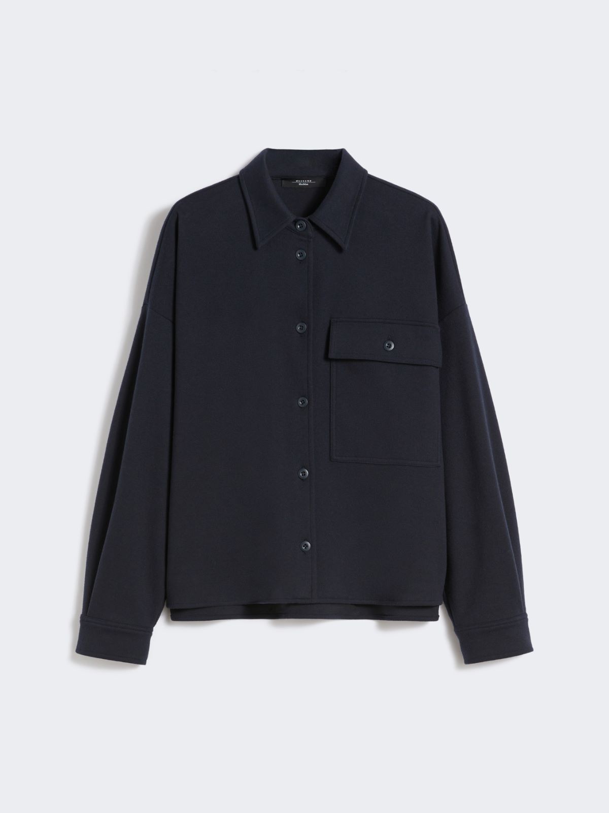 Flannel jersey jacket - NAVY - Weekend - 6