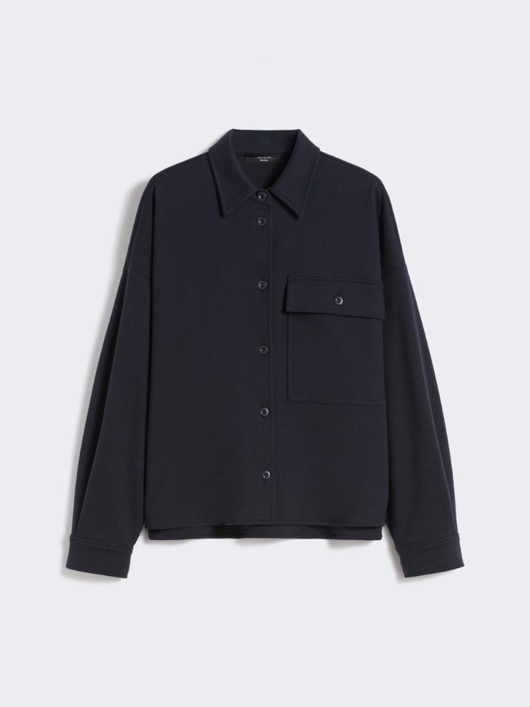 Flannel jersey jacket - NAVY - Weekend