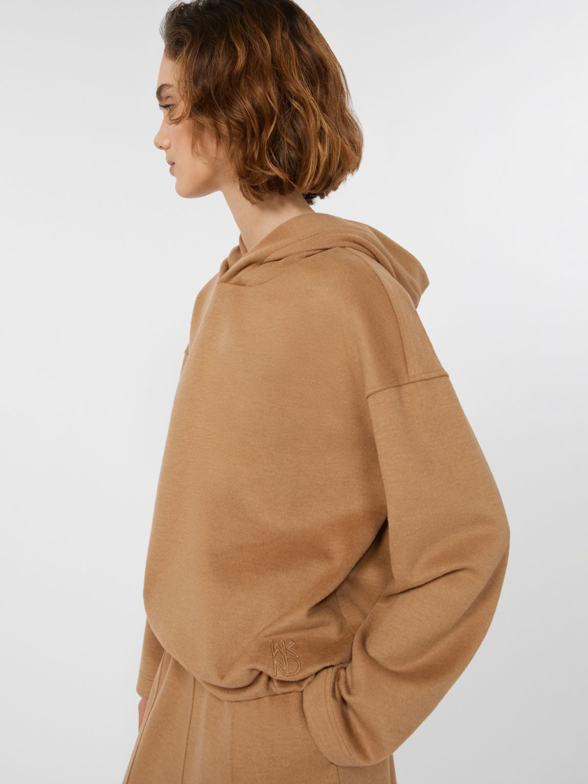 Jersey drap sweatshirt - CAMEL - Weekend - 4