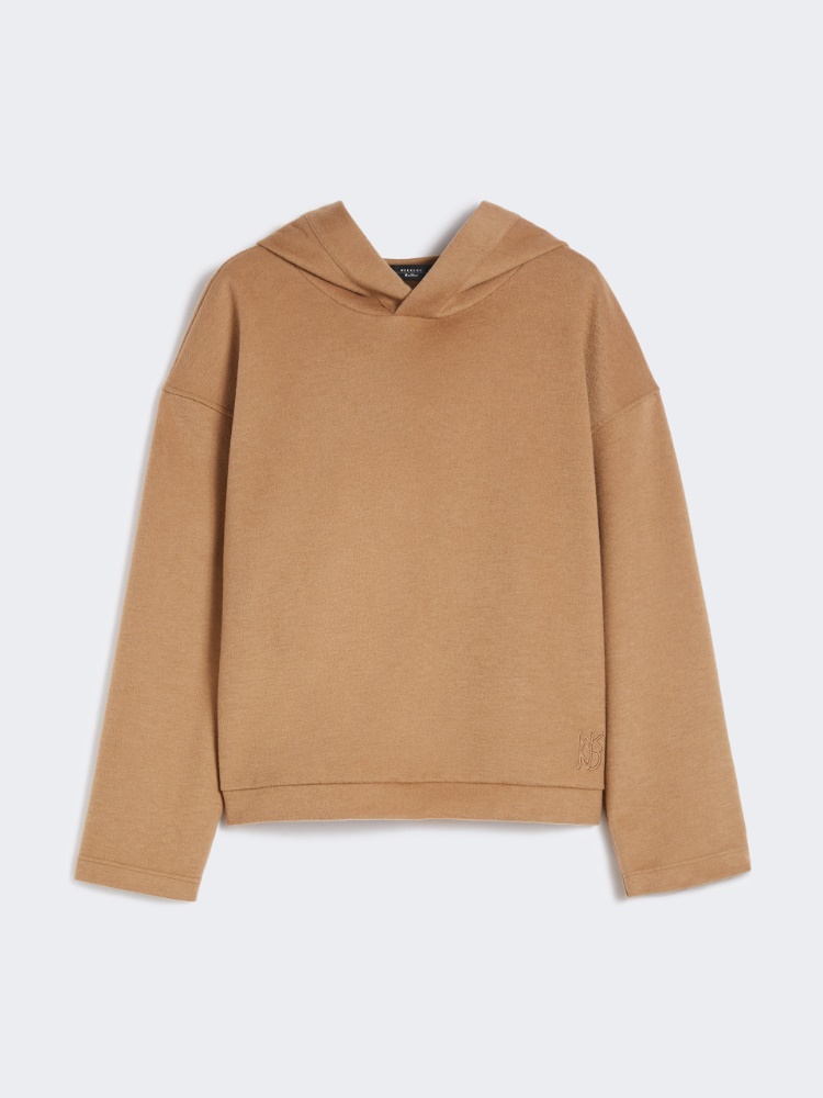 Jersey drap sweatshirt - CAMEL - Weekend - 2