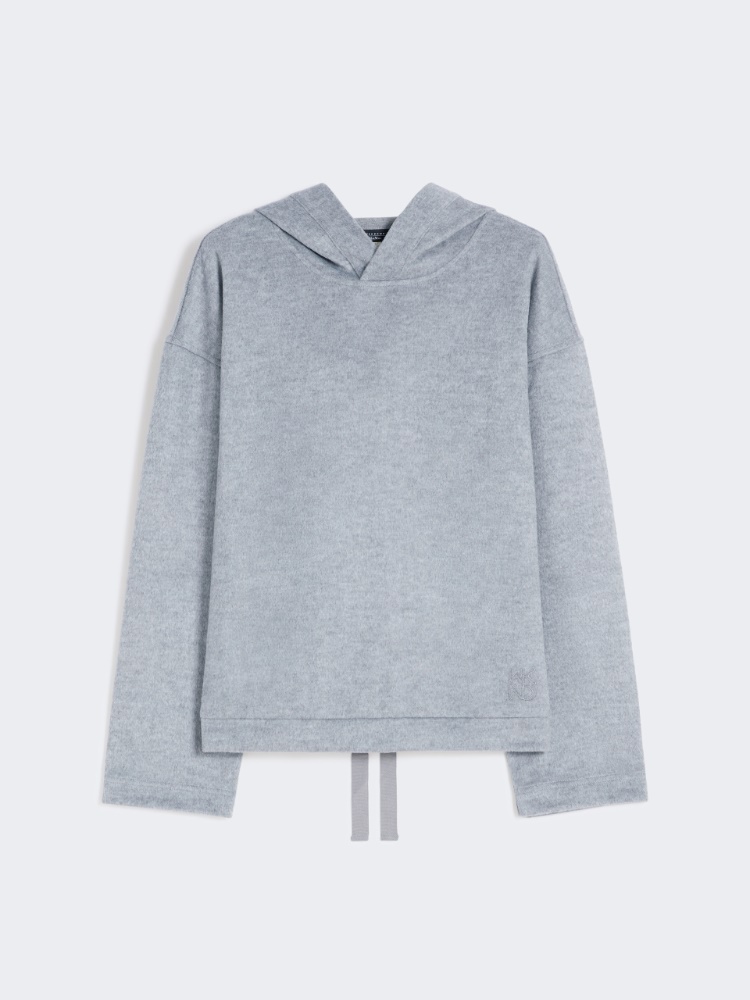 Jersey drap sweatshirt - LIGHT GREY - Weekend - 2