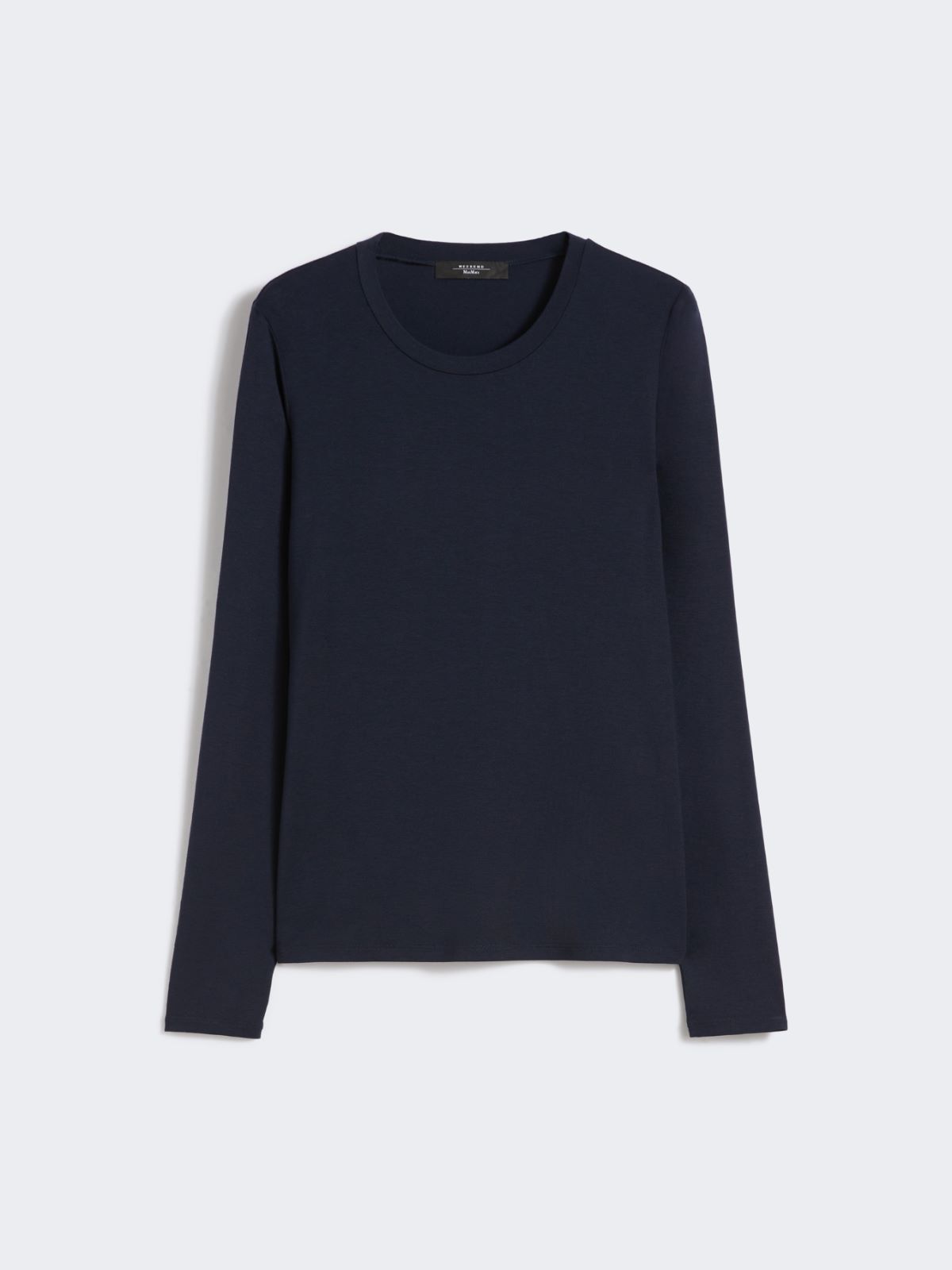 Stretch jersey basic T-shirt - NAVY - Weekend - 6