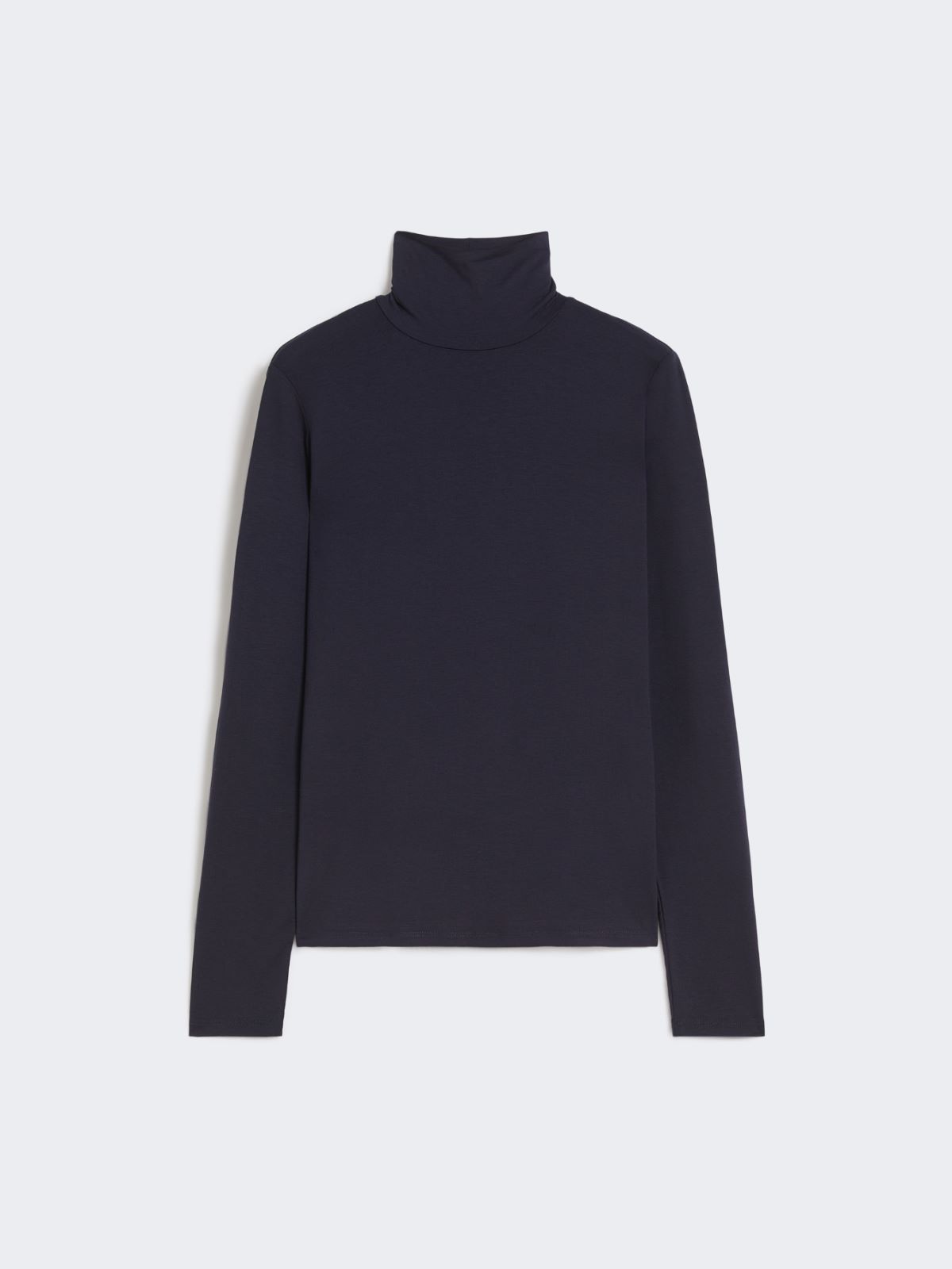 Stretch viscose turtleneck - NAVY - Weekend - 6