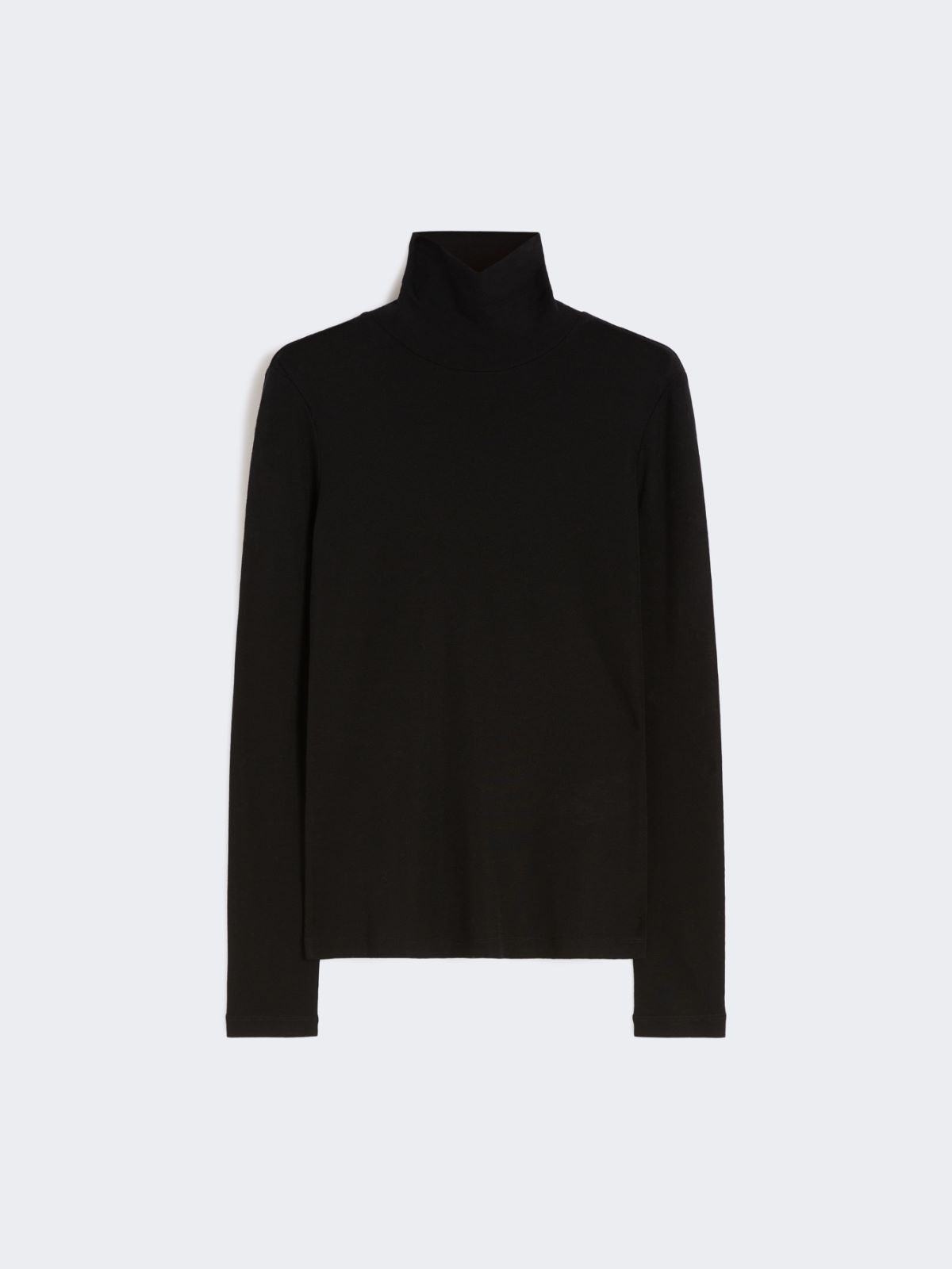 Wool and silk gauze turtleneck - BLACK - Weekend - 5