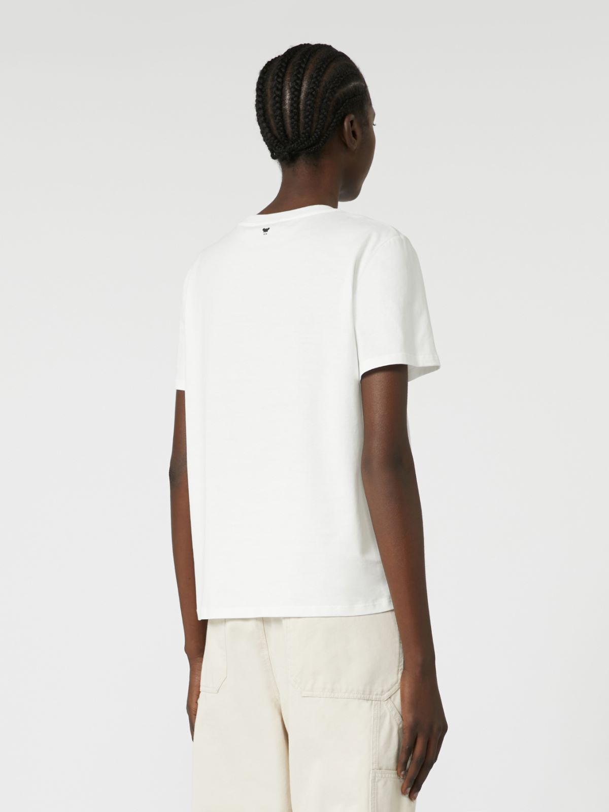 Pure cotton T-shirt - WHITE - Weekend - 3