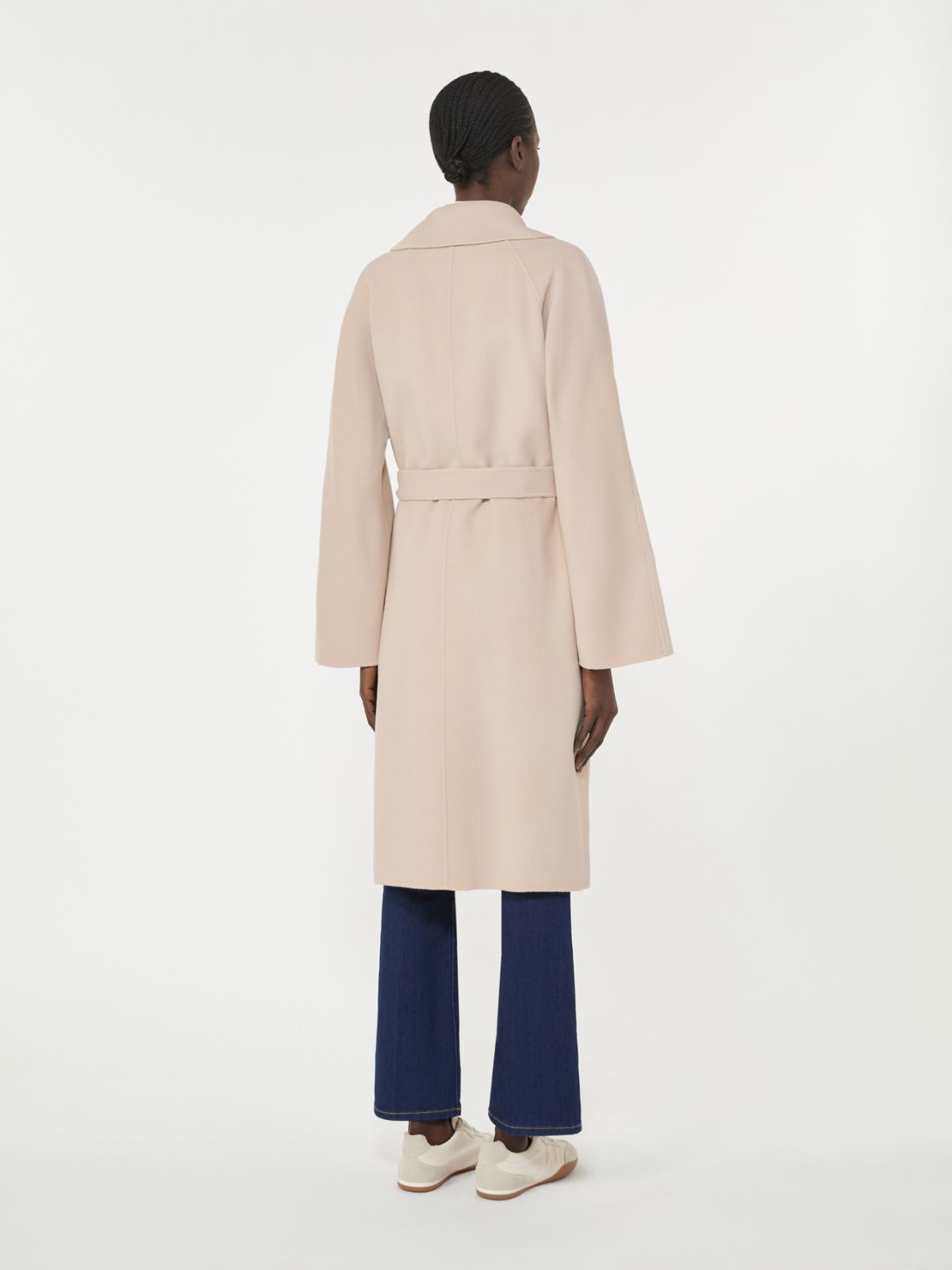 Double-Faced wool-blend robe coat - SAND - Weekend - 3