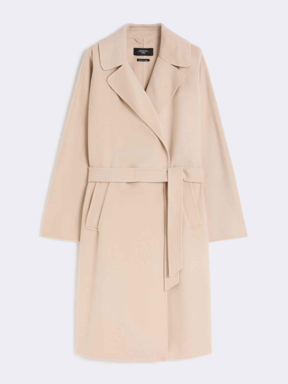 Double-Faced wool-blend robe coat - SAND - Weekend - 4