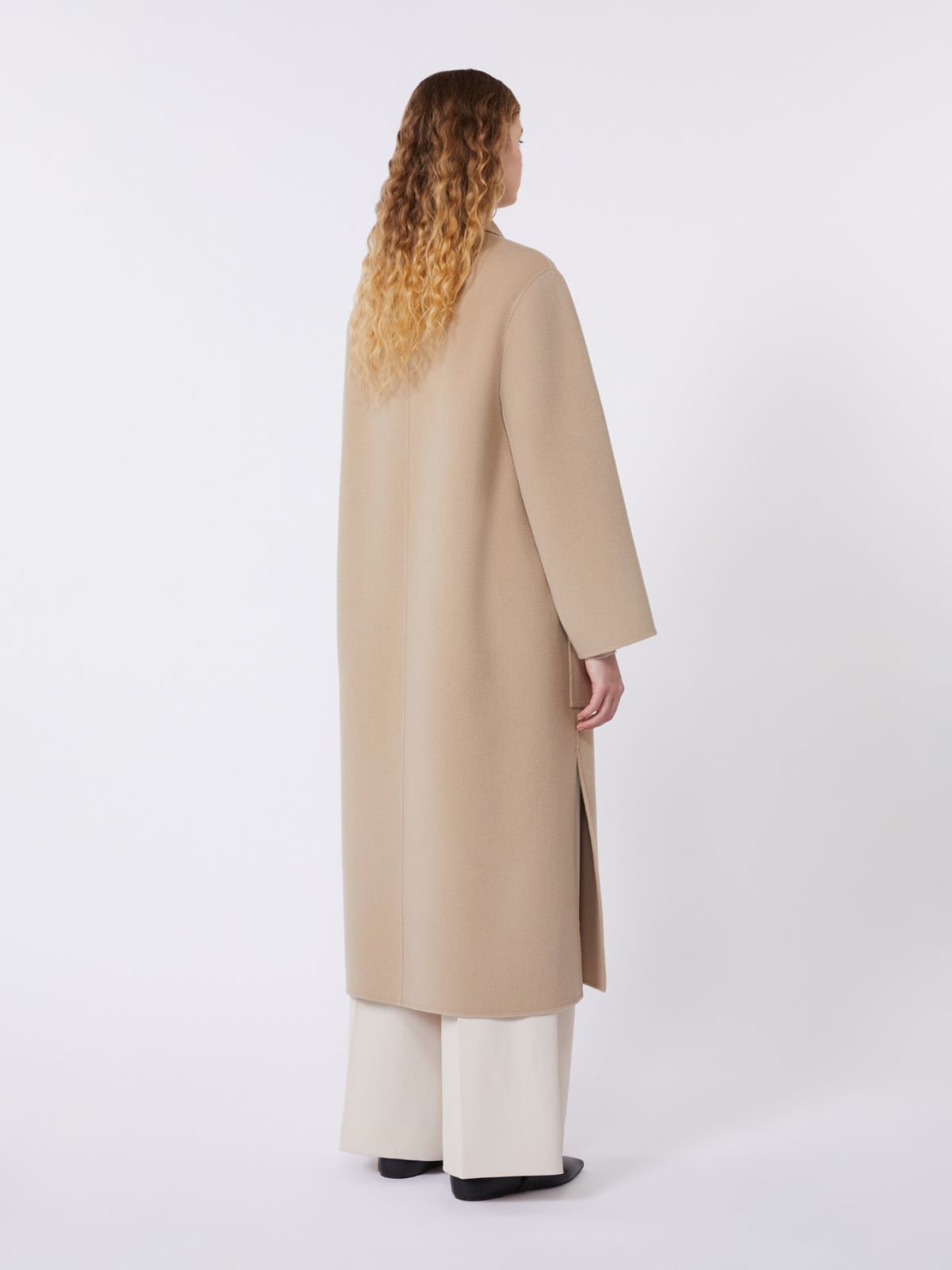 Double-faced wool-blend coat - CAMEL - Weekend - 3
