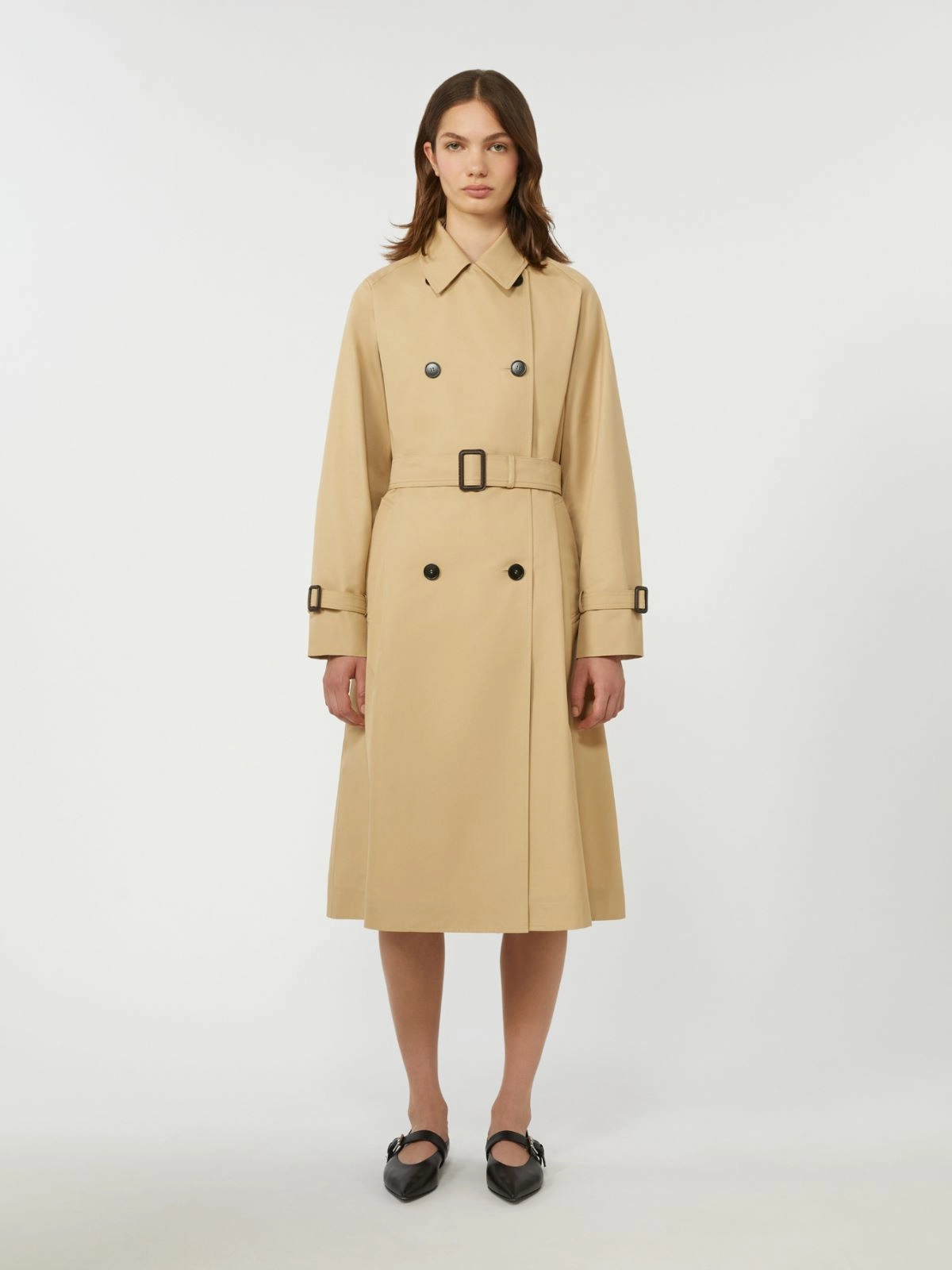 Reversible water-repellent gabardine trench coat - Weekend Max Mara - 2