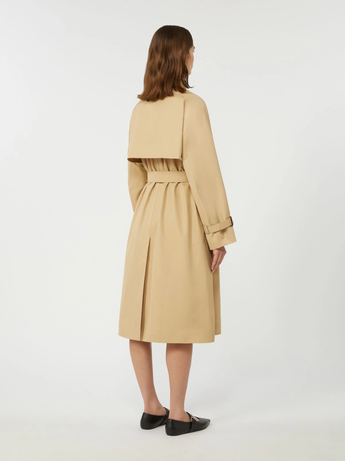 Reversible water-repellent gabardine trench coat - Weekend Max Mara - 3