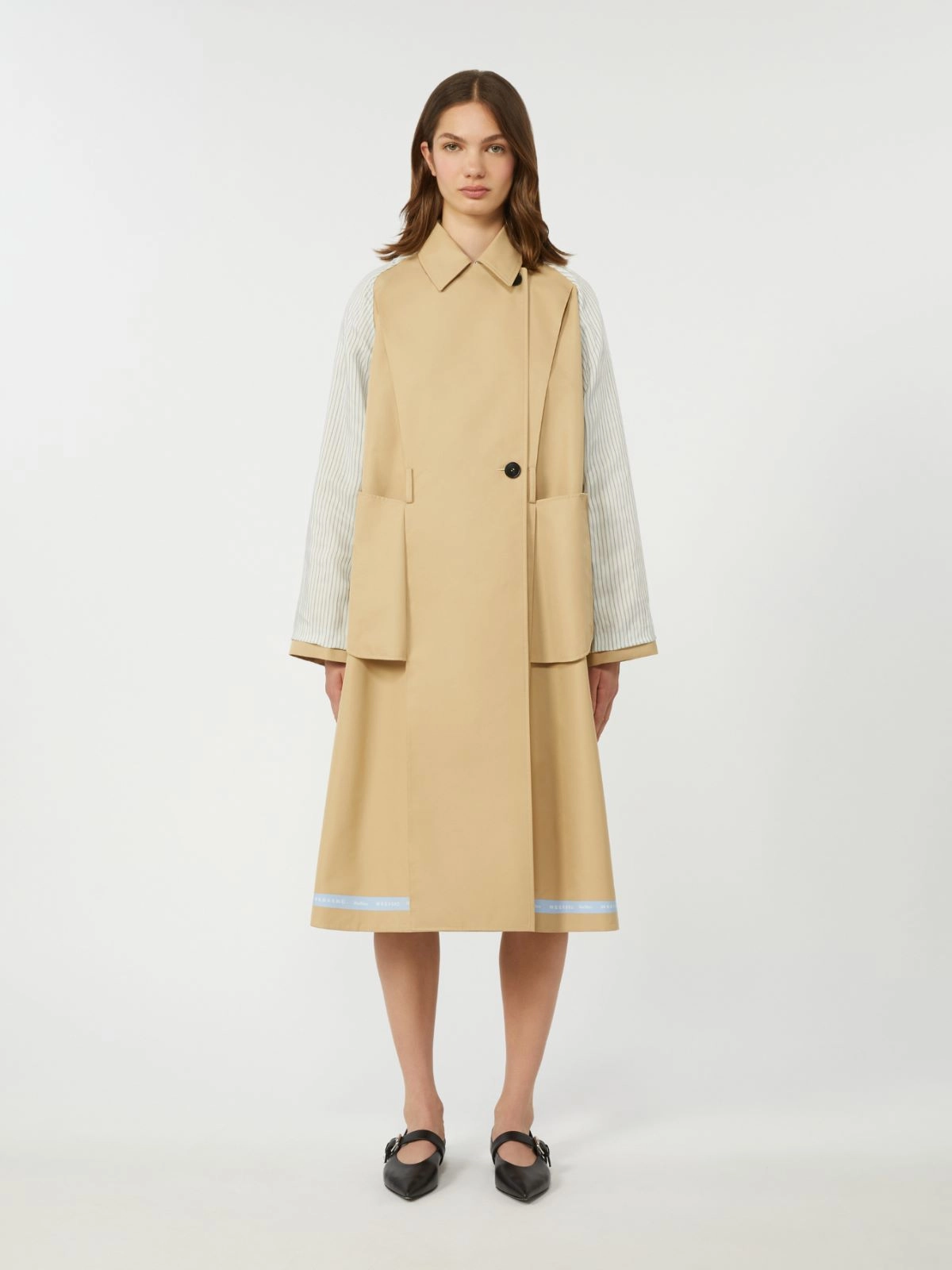 Reversible water-repellent gabardine trench coat - Weekend Max Mara - 4