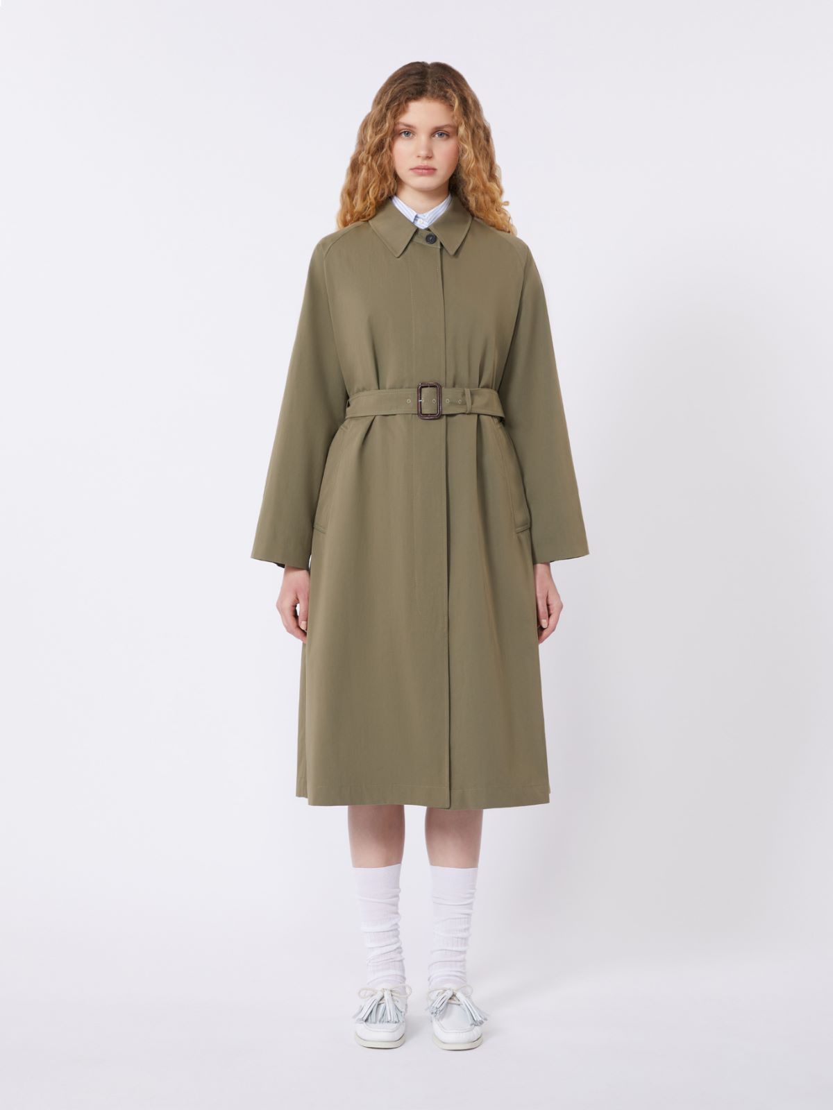 Water-repellent cotton trench coat - Weekend Max Mara - 2