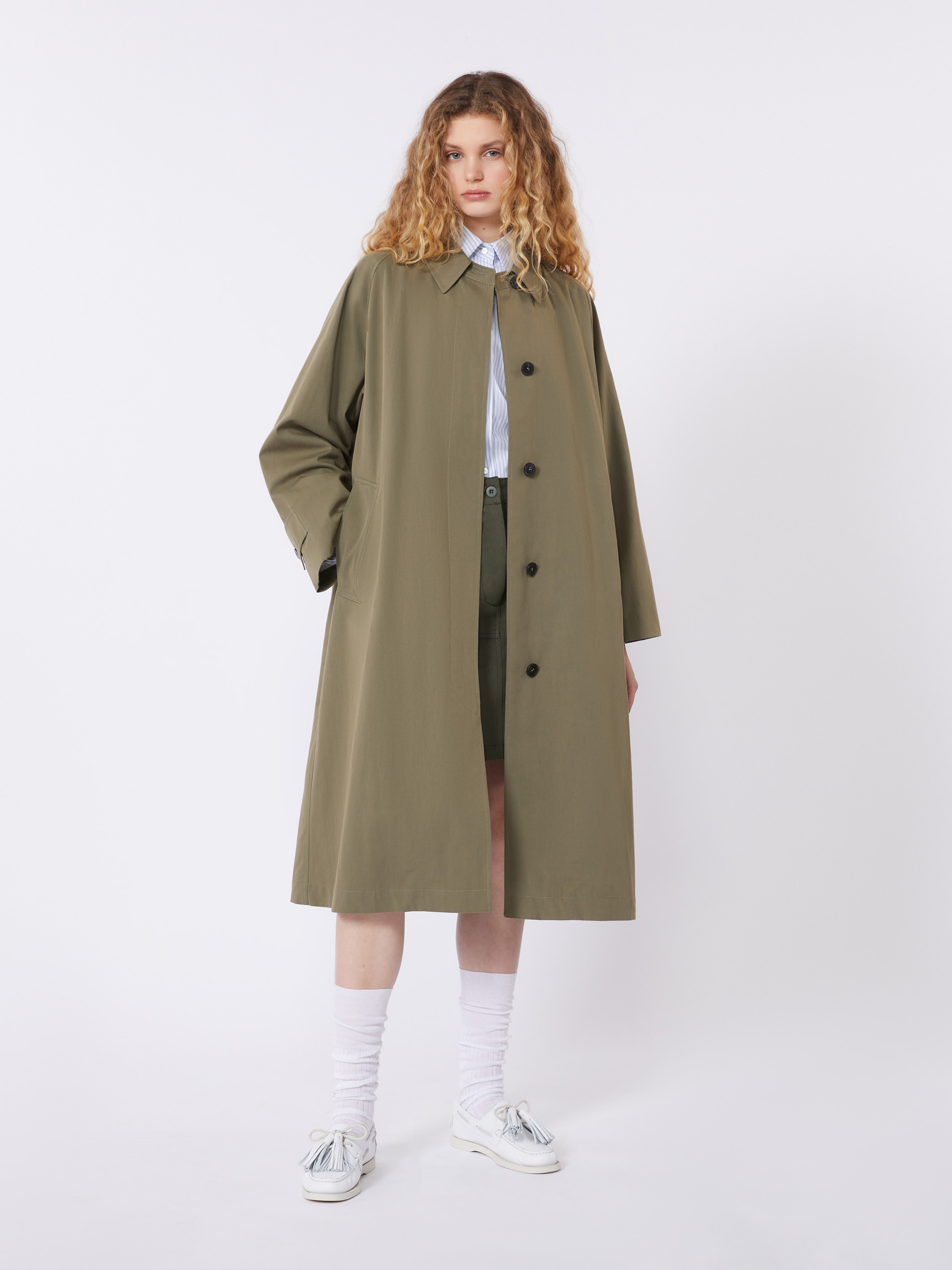 Water-repellent cotton trench coat - Weekend Max Mara