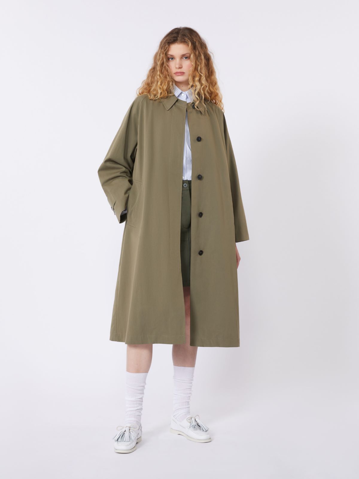 Water-repellent cotton trench coat - Weekend Max Mara