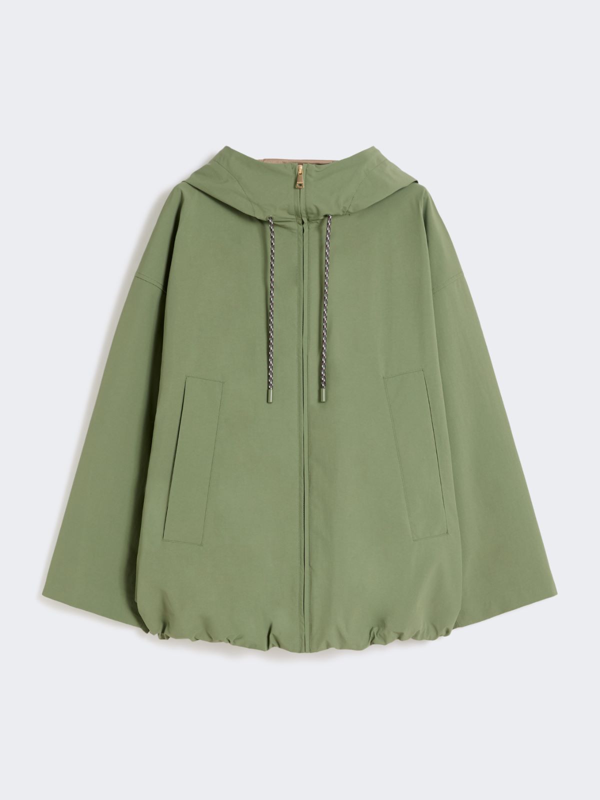 Water-repellent fabric windbreaker - OLIVE GREEN - Weekend - 5