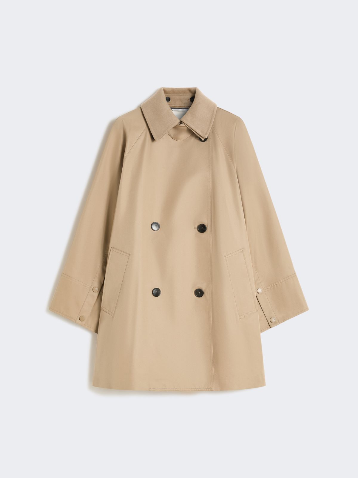 Water-repellent padded gabardine trench coat - HAZELNUT BROWN - Weekend - 6