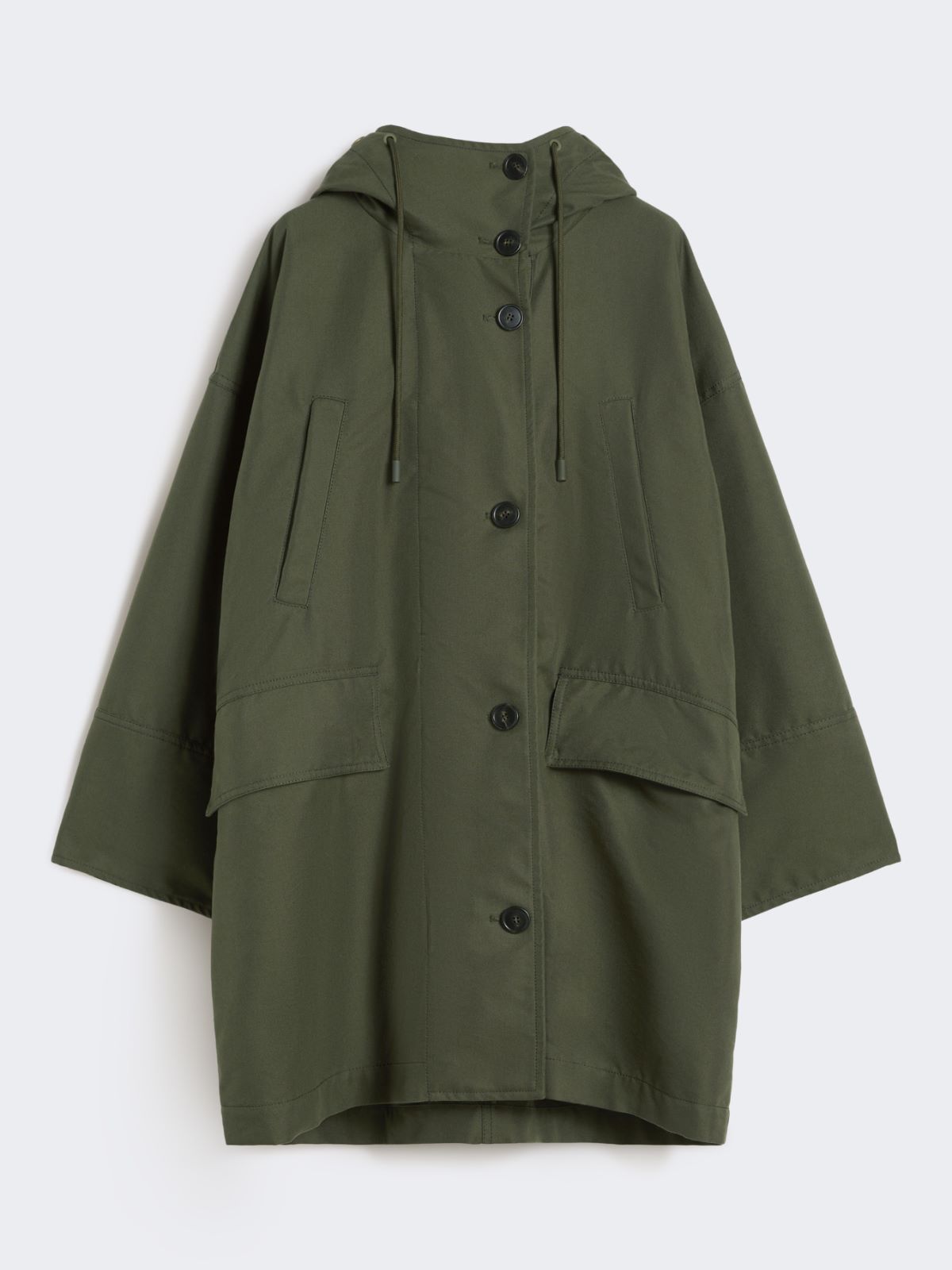 Parka in canvas antigoccia - VERDE KAKI - Weekend - 6