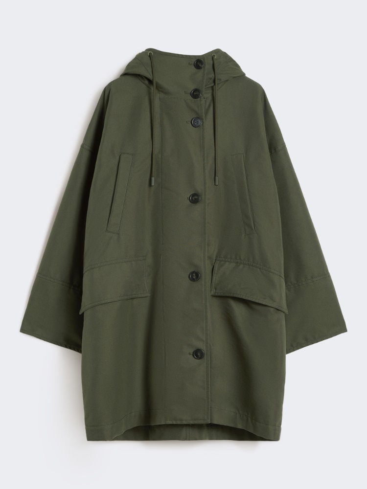 Parka in canvas antigoccia - VERDE KAKI - Weekend - 2