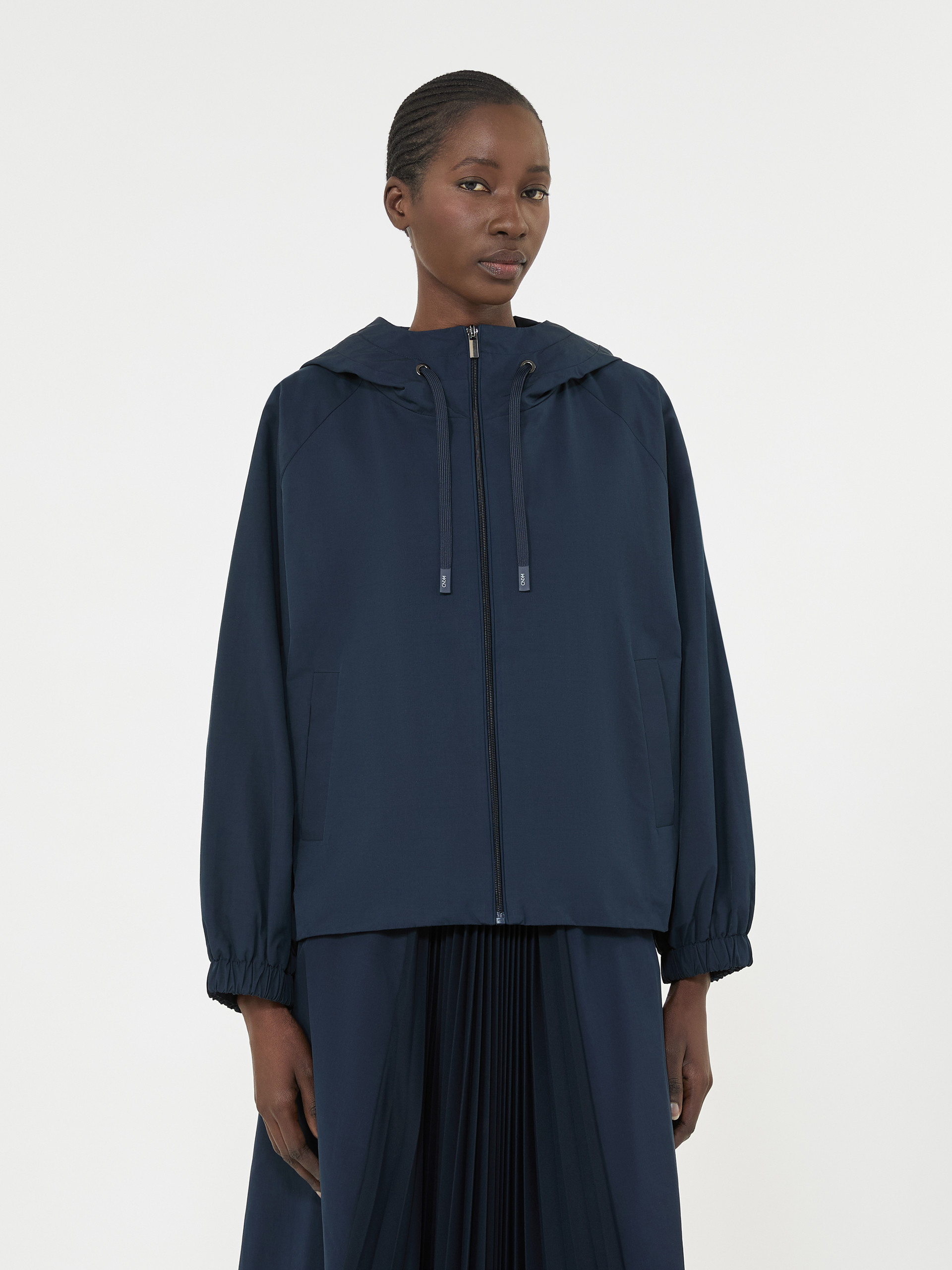 Technical fabric windbreaker - NAVY - Weekend Max Mara - 2