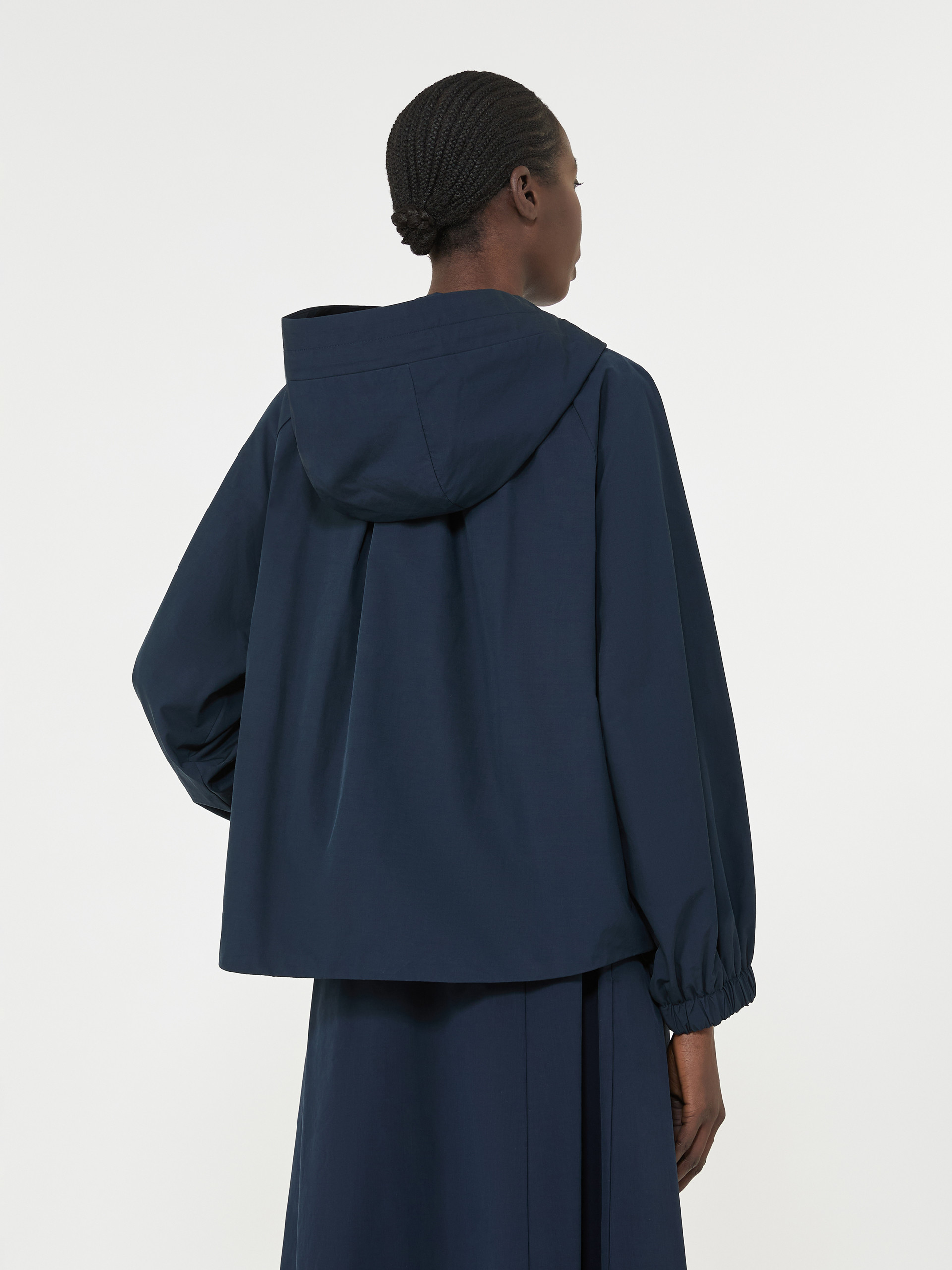 Technical fabric windbreaker - NAVY - Weekend Max Mara - 3