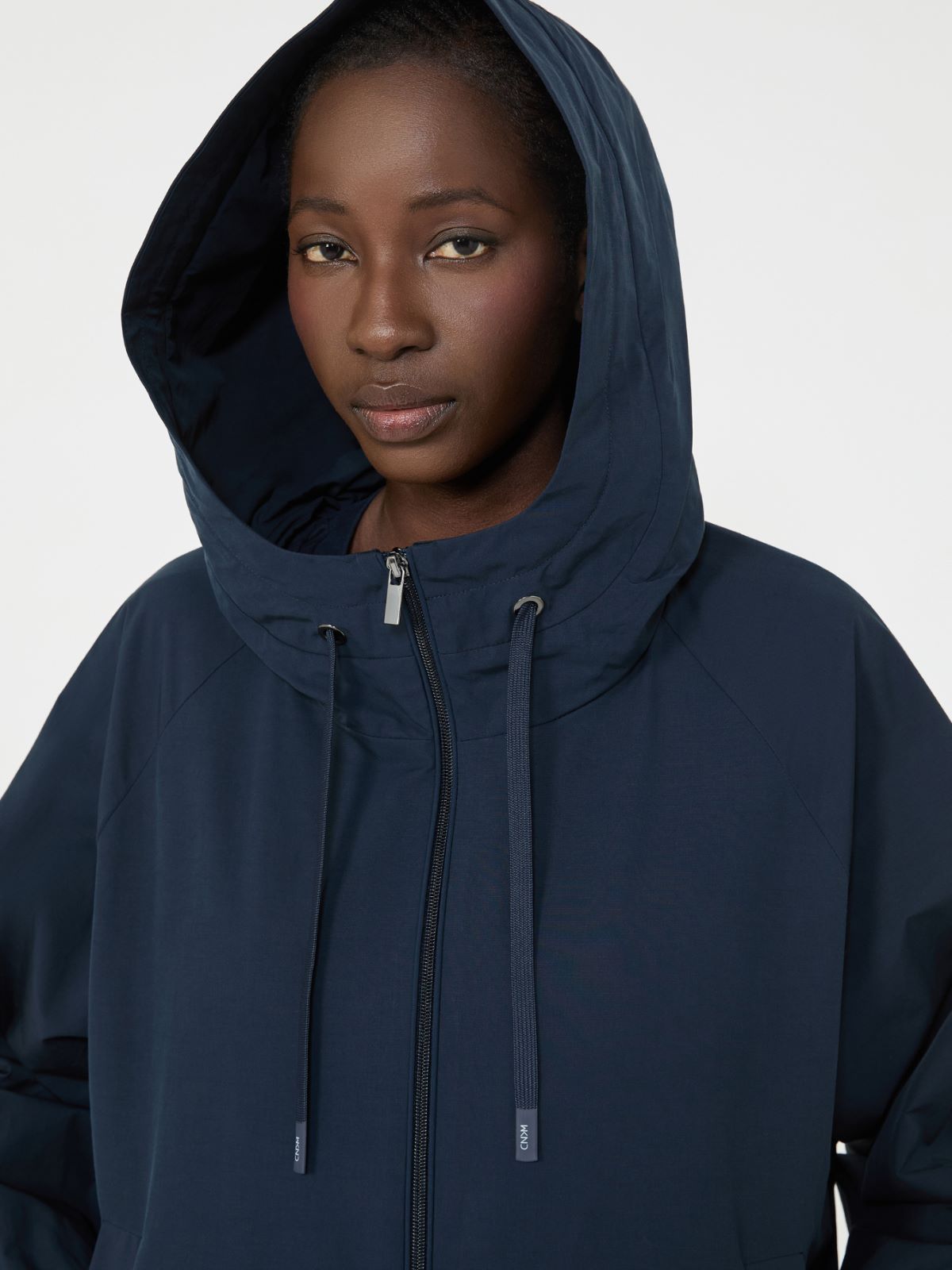 Technical fabric windbreaker - NAVY - Weekend - 5