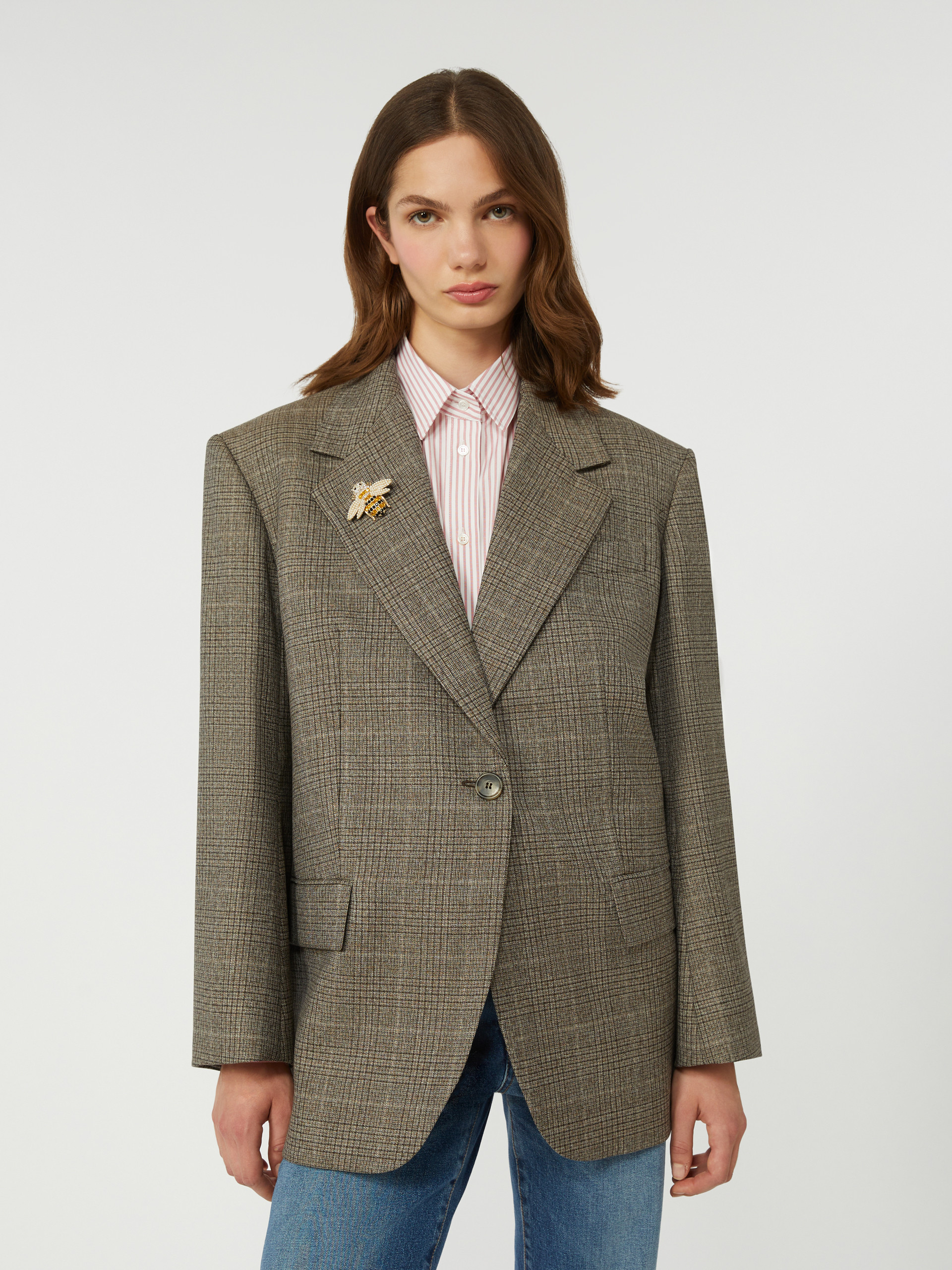 Oversized wool blazer - Weekend Max Mara - 4