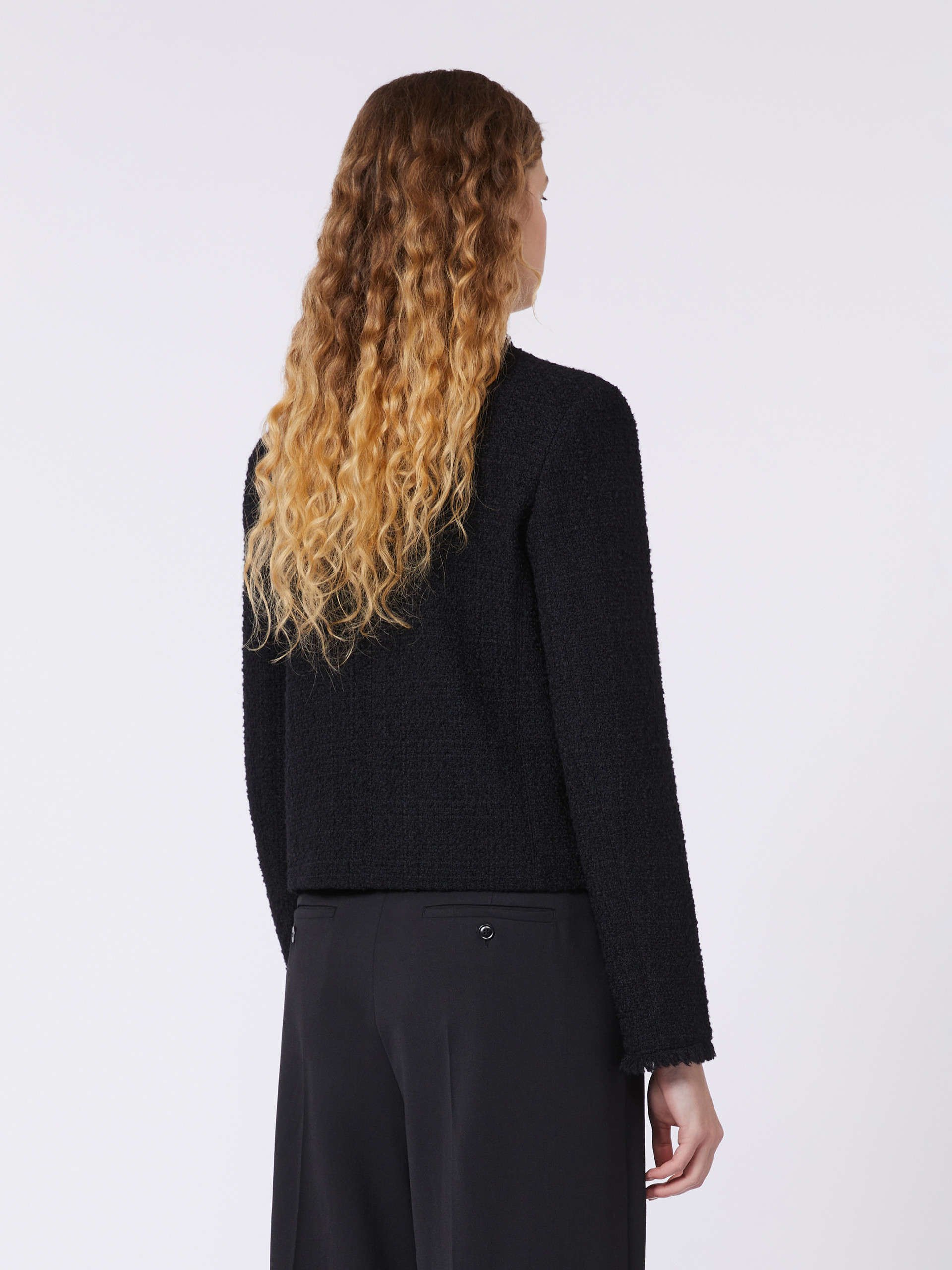 Wool-blend crew-neck jacket - Weekend Max Mara - 3