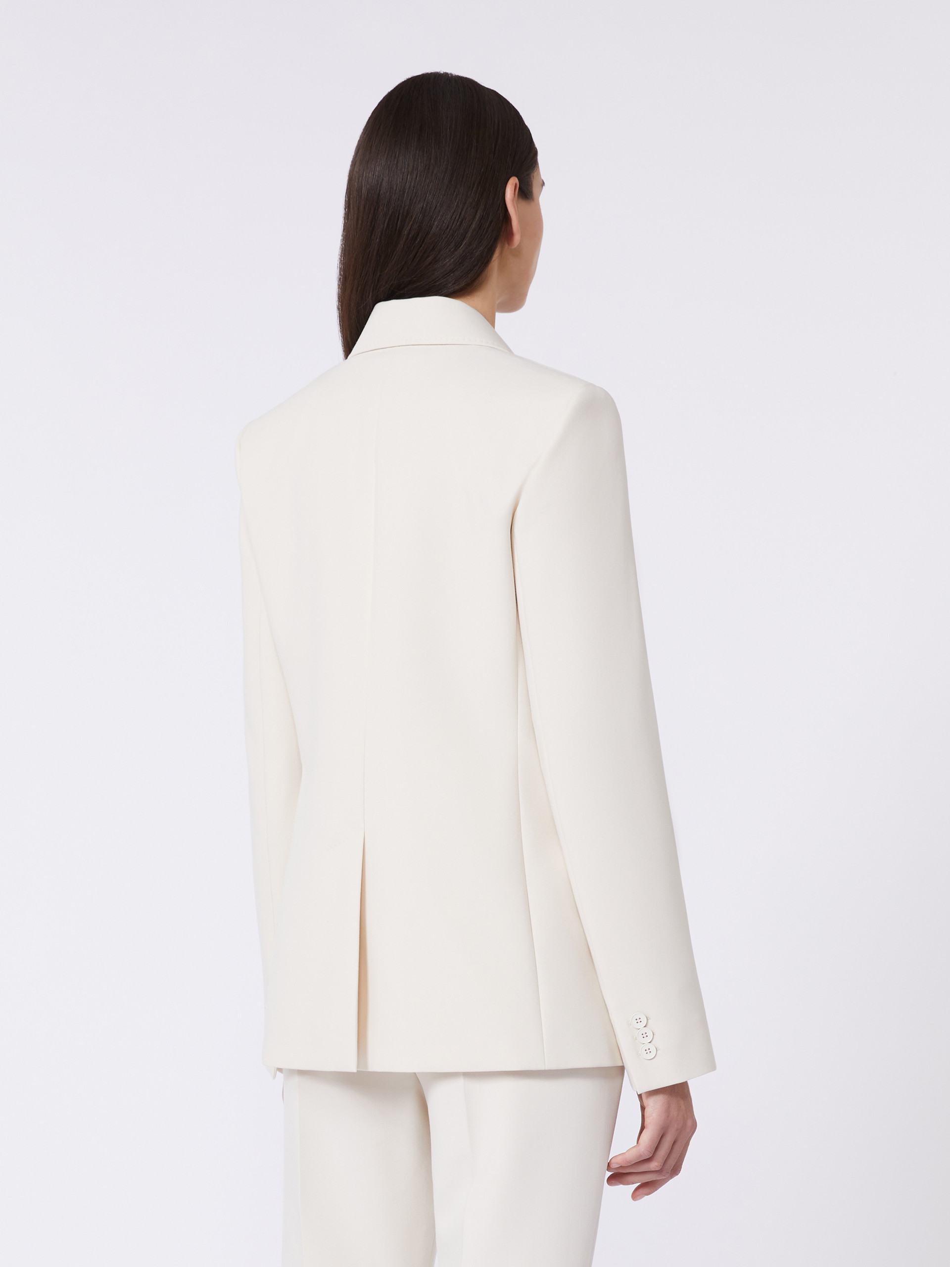 Viscose-blend canvas blazer - IVORY - Weekend Max Mara - 3