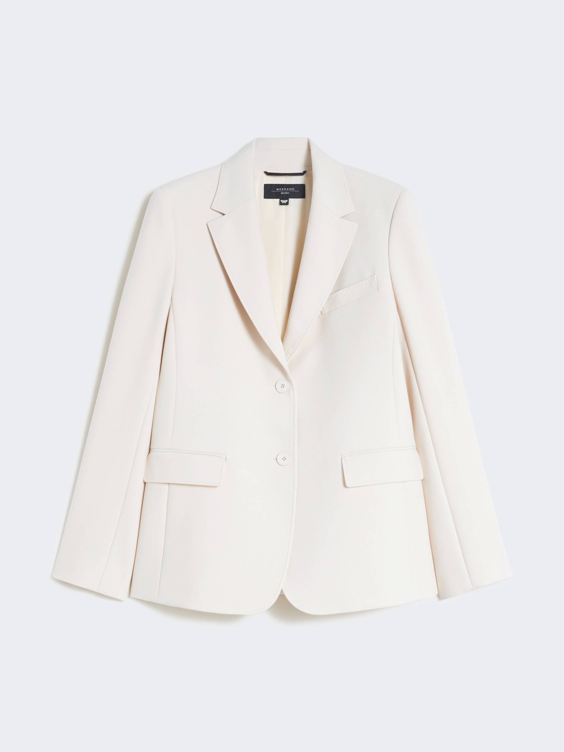 Viscose-blend canvas blazer - IVORY - Weekend Max Mara - 5