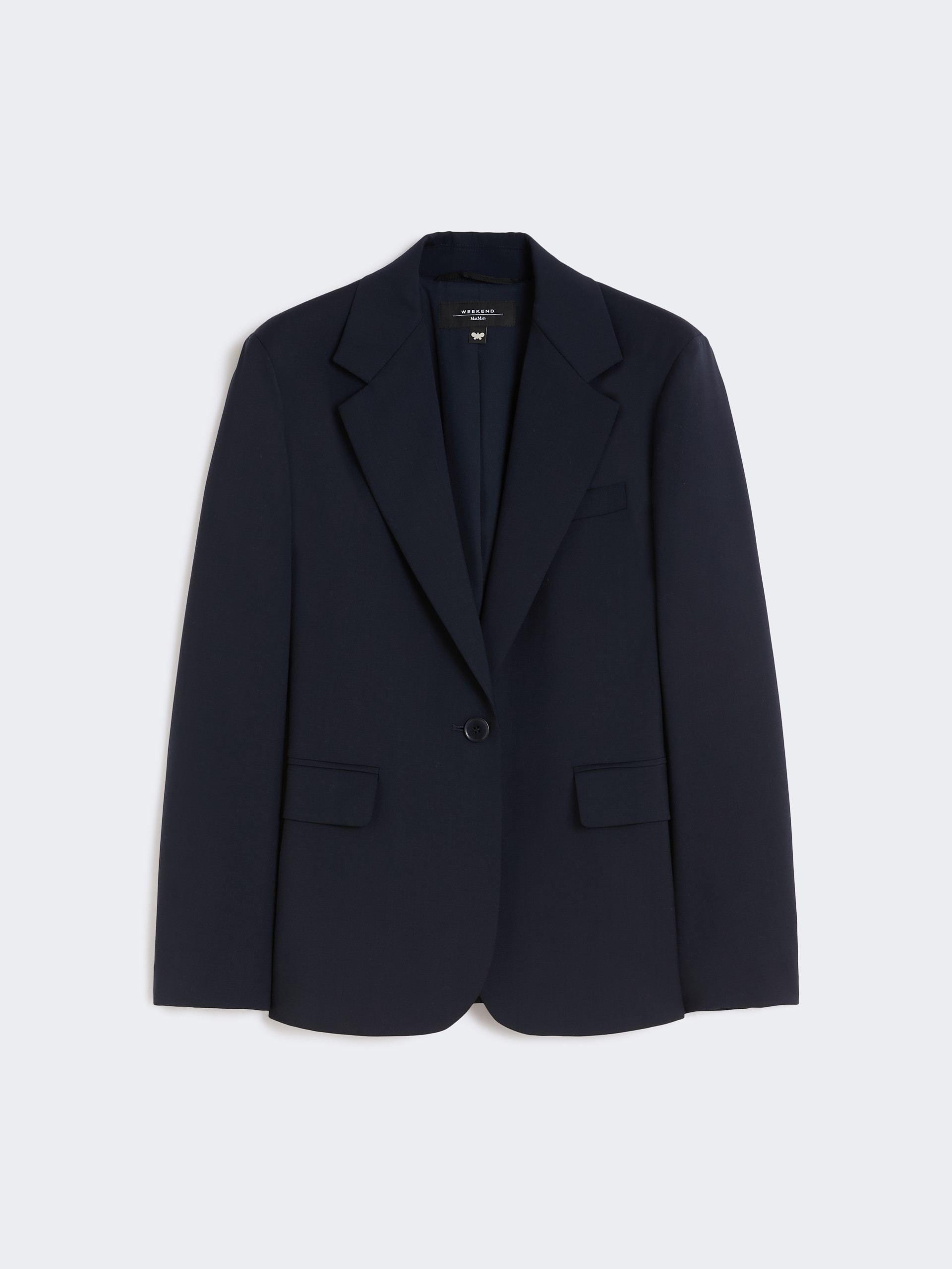 Stretch wool blazer - NAVY - Weekend Max Mara - 7