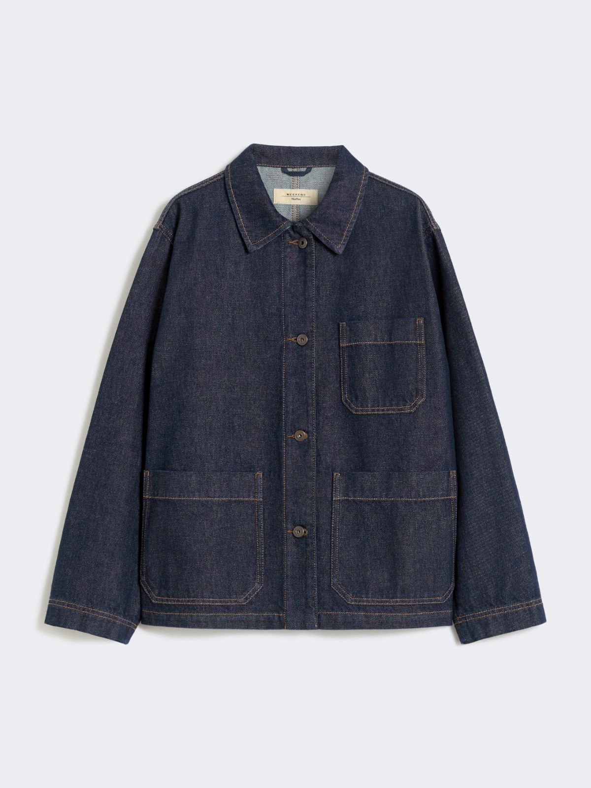 Authentic denim shacket - NAVY - Weekend - 6