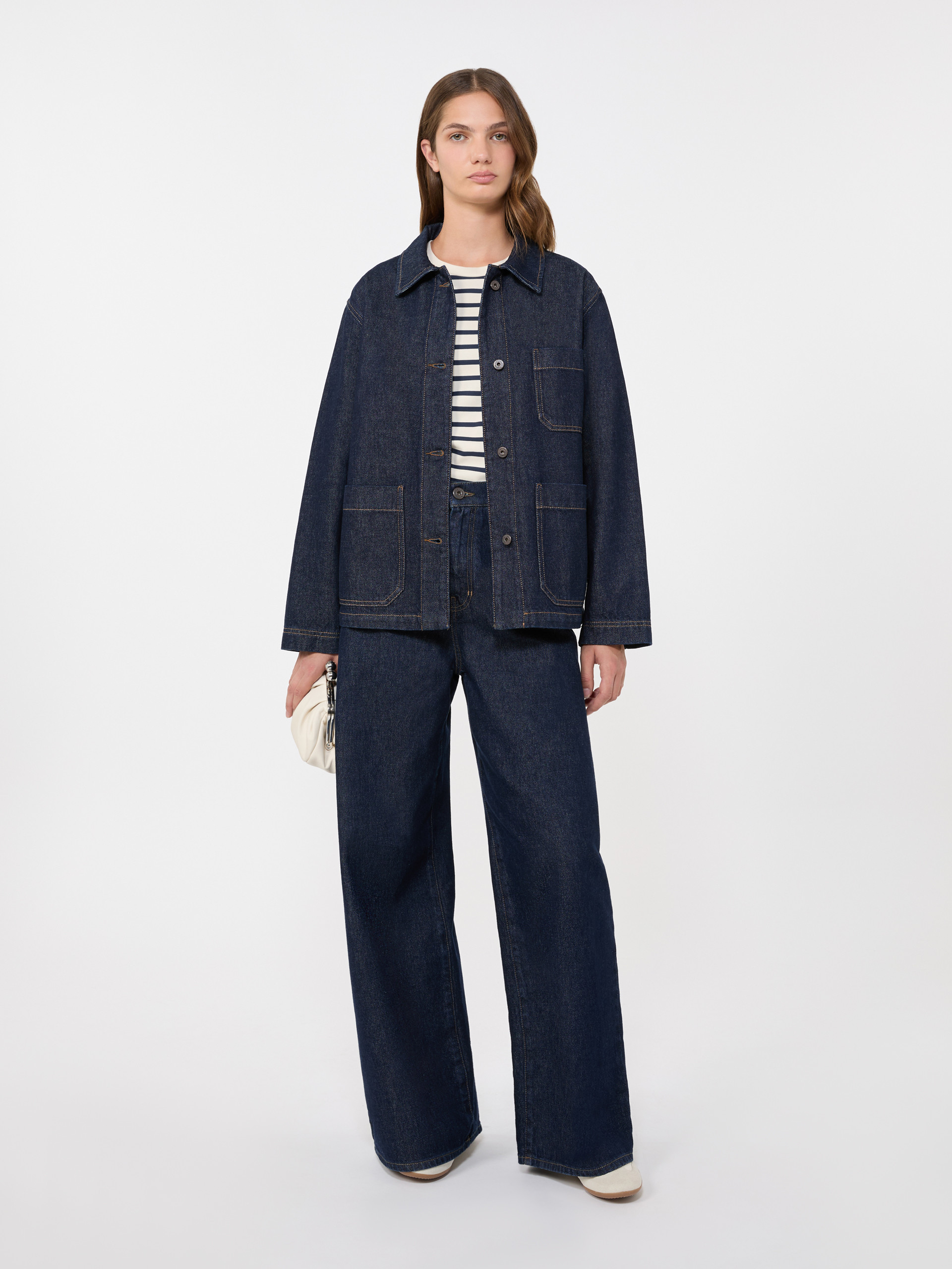 Authentic denim shacket - NAVY - Weekend Max Mara