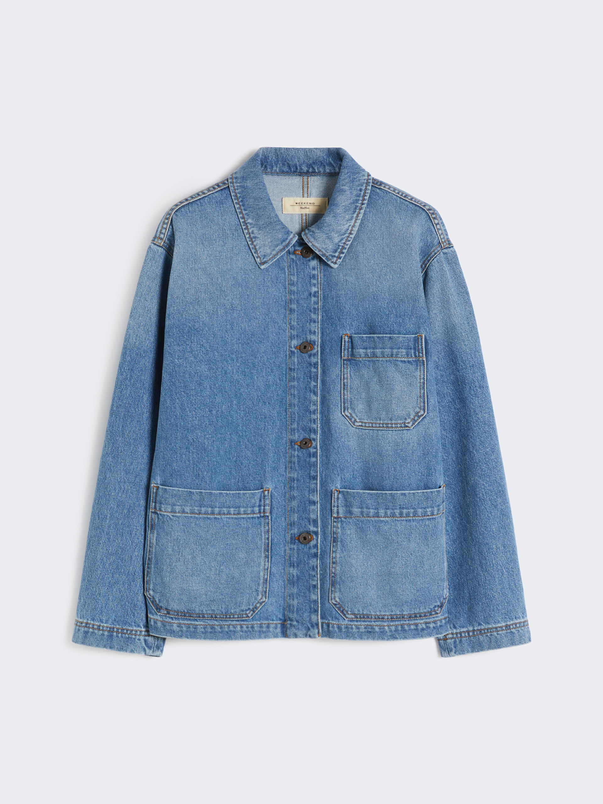 Authentic denim shacket - NAVY - Weekend Max Mara - 6