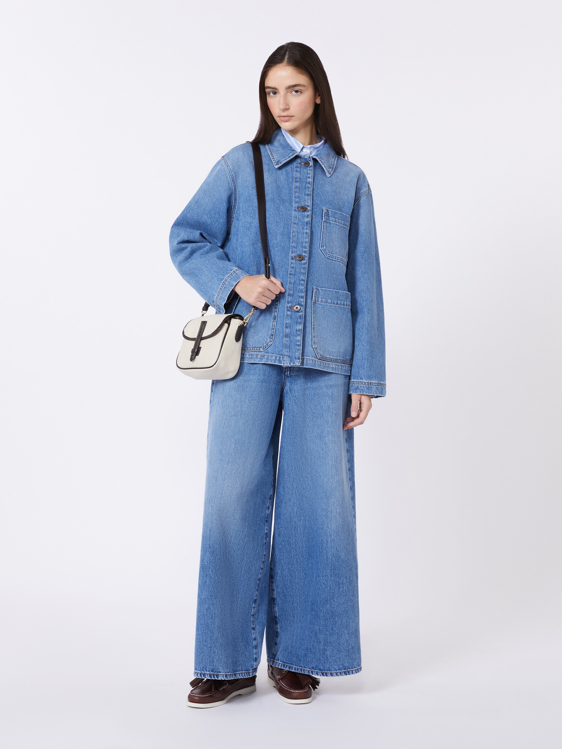 Authentic denim shacket - NAVY - Weekend Max Mara