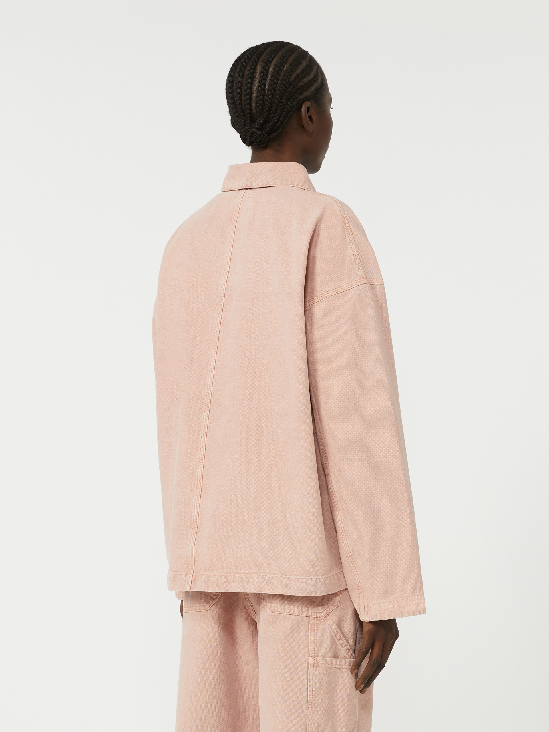 Cotton canvas workwear jacket - PINK - Weekend Max Mara - 3