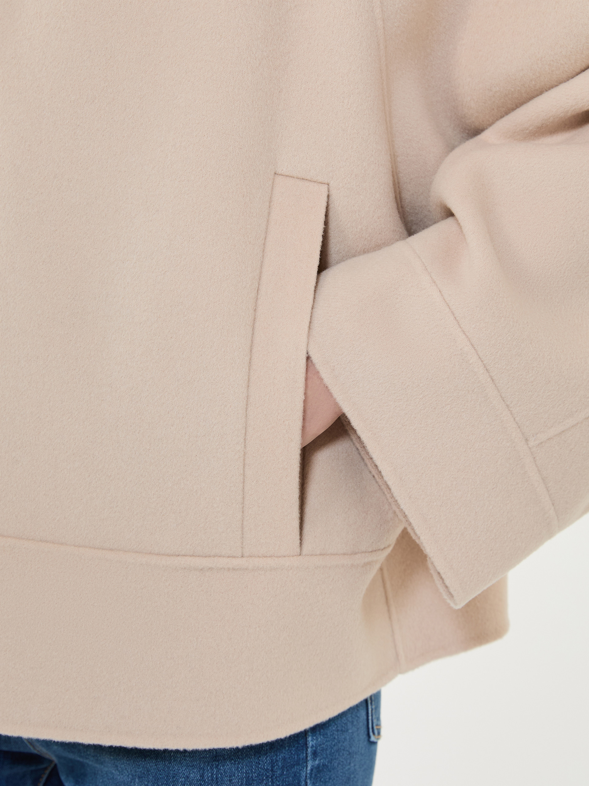Double-faced wool-blend coat - SAND - Weekend Max Mara - 5