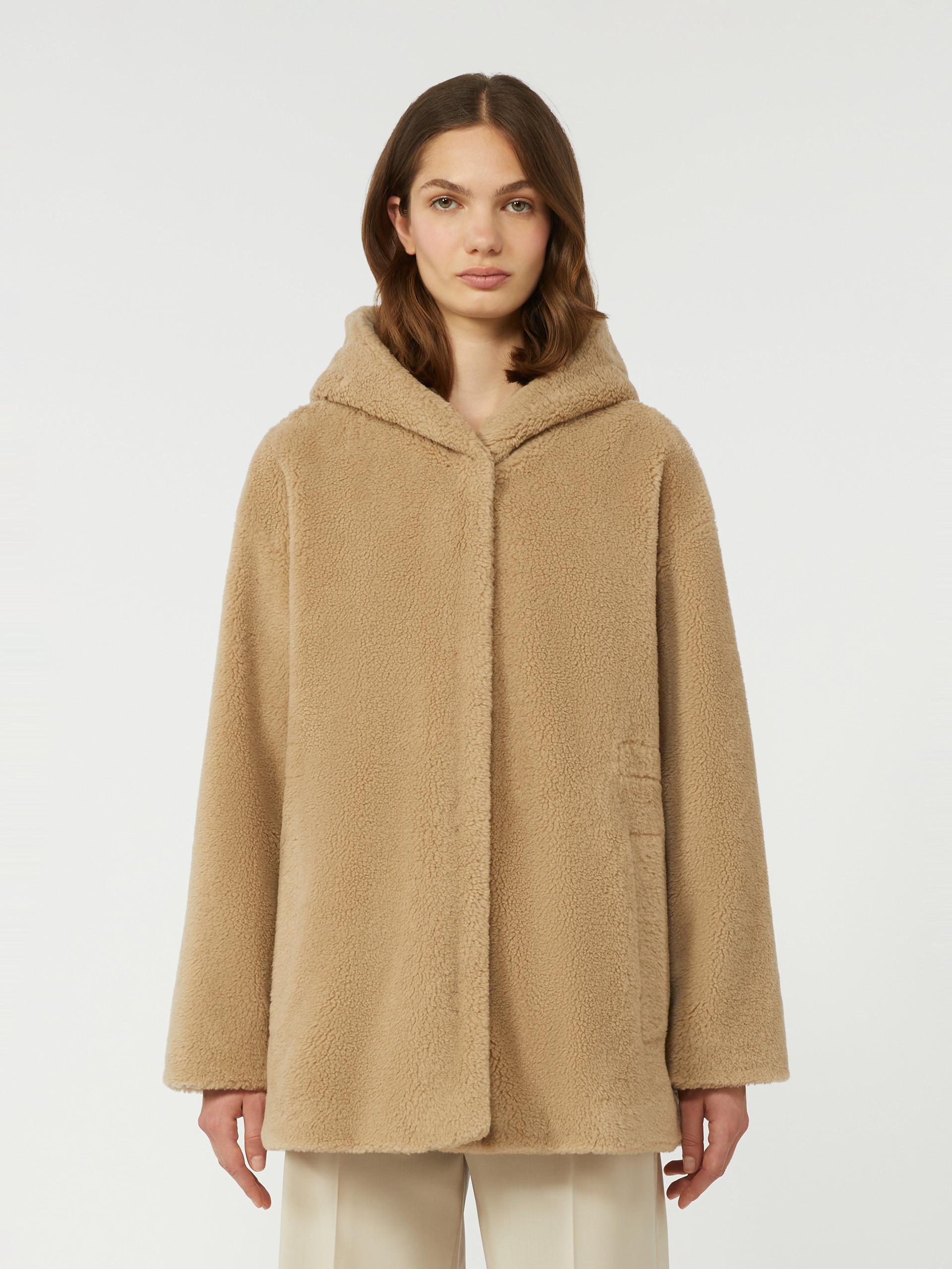 Fluffy wool coat - BEIGE - Weekend Max Mara - 2
