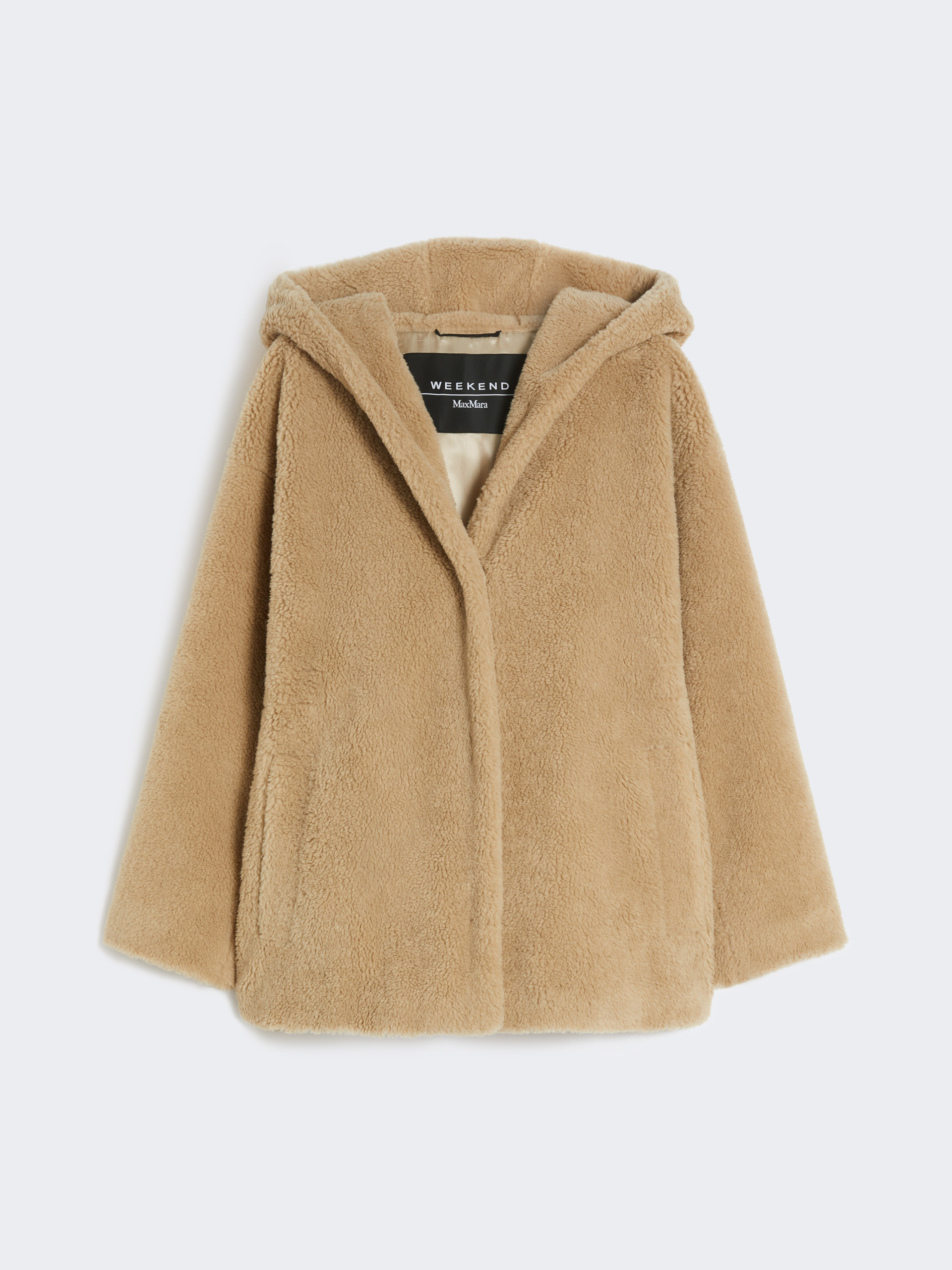 Fluffy wool coat - BEIGE - Weekend Max Mara - 5