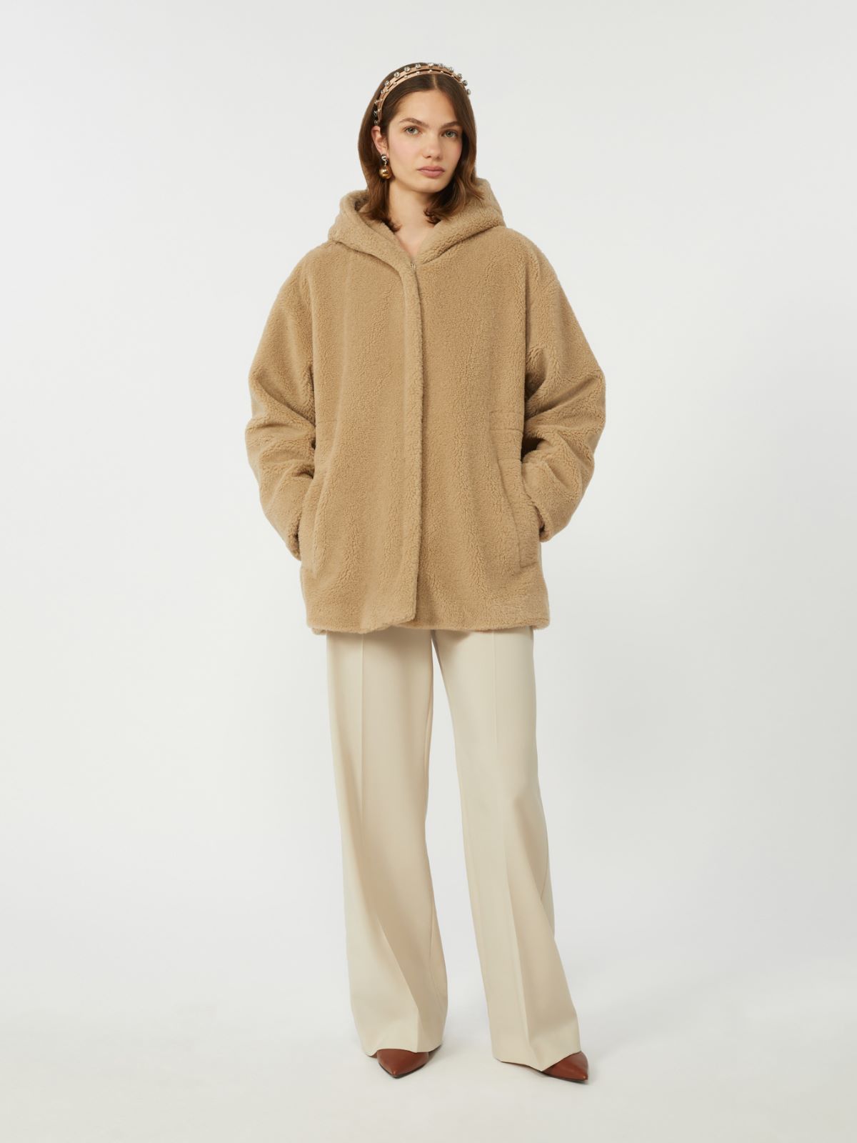 Cappotto in lana soffice - BEIGE - Weekend